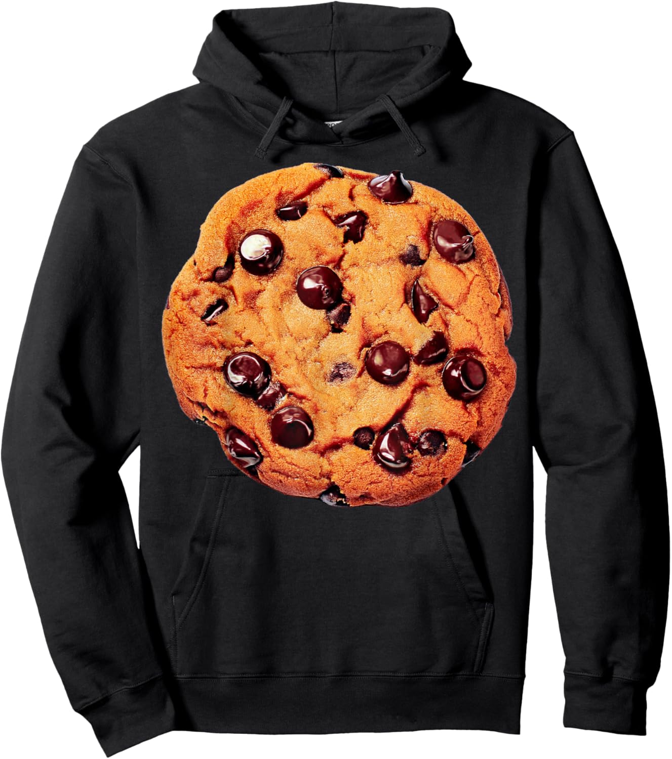 Chocolate Chip Cookie Costume Lazy Party Hoodie - Hoodie | Black