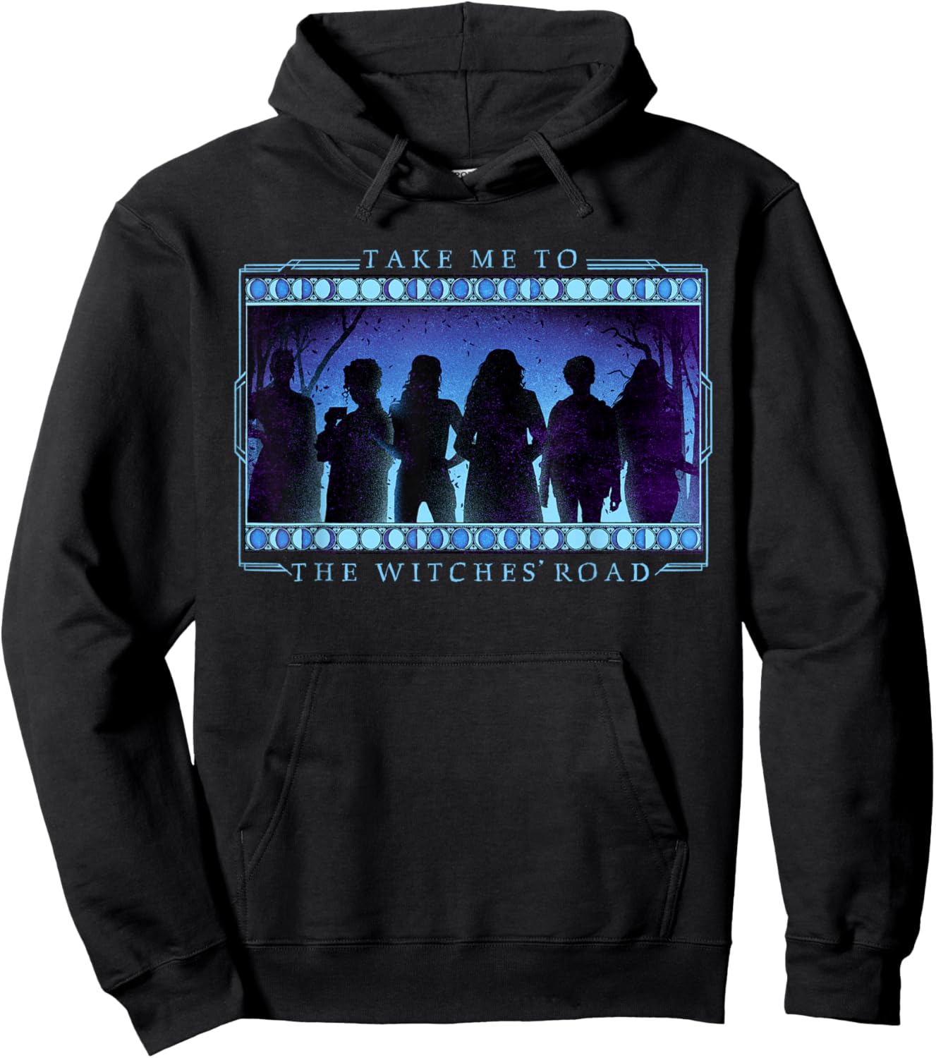 Marvel Agatha All Along Disney+ Take Me to The Witches’ Road Hoodie - Hoodie | Black
