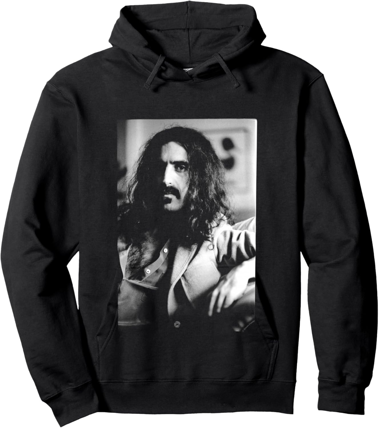 Frank Zappa London Photo Shoot By Simon Fowler Hoodie - Hoodie | Black