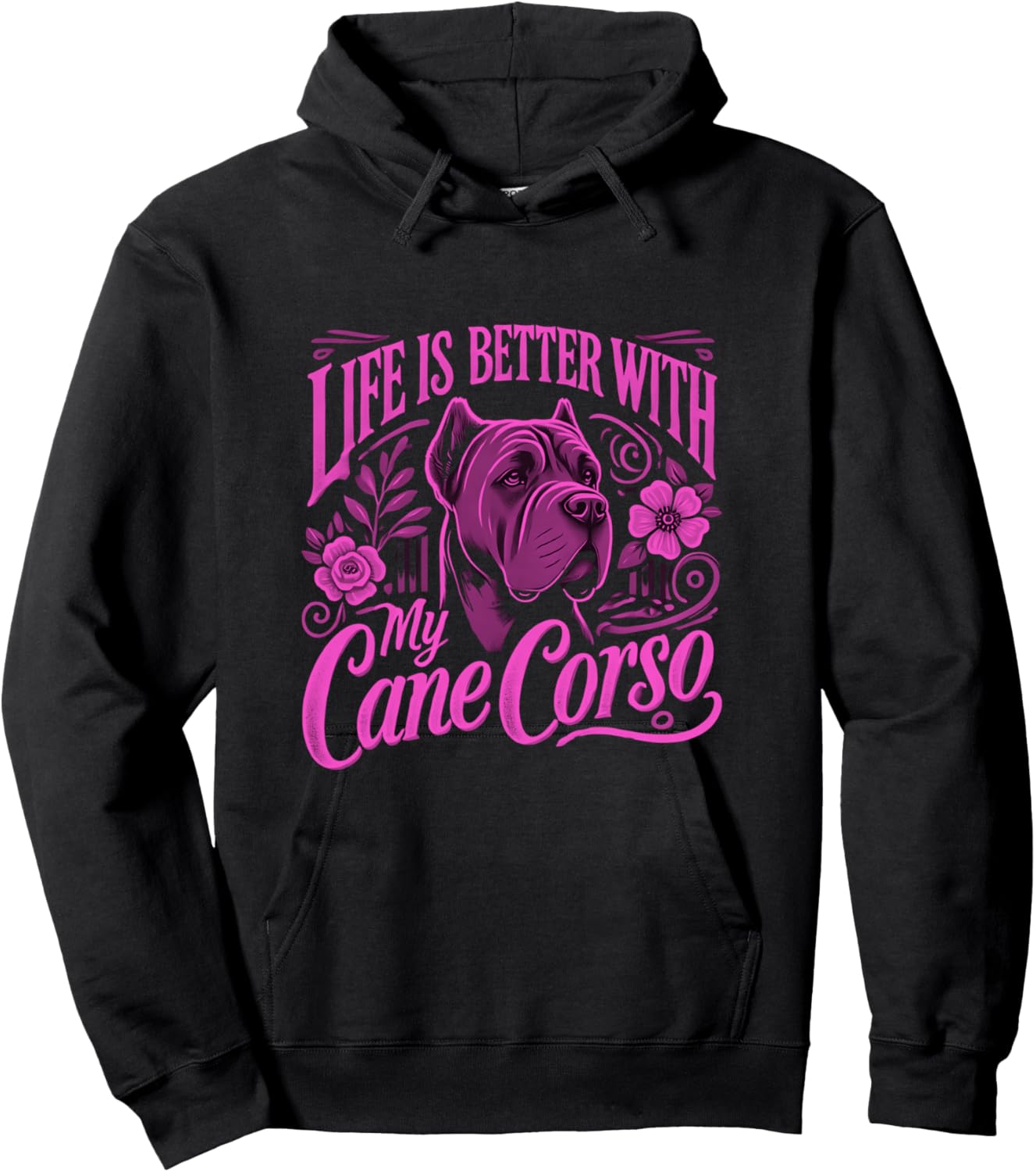 Cane Corso Shirt Cane Corso Lover Cane Corsos Hoodie - Hoodie | Black