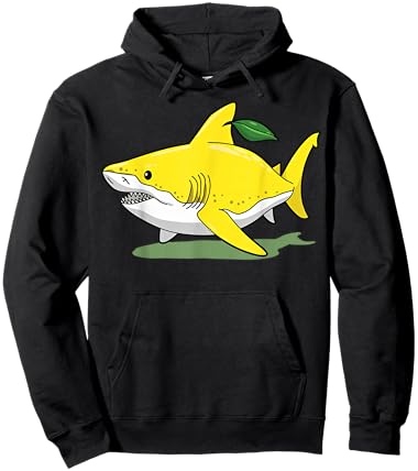 Lemon Shark Hoodie - Hoodie | Black