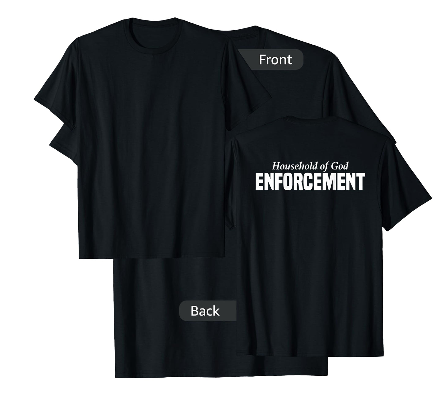 Church Security T-Shirt for Pastors Law Enforcement Worship