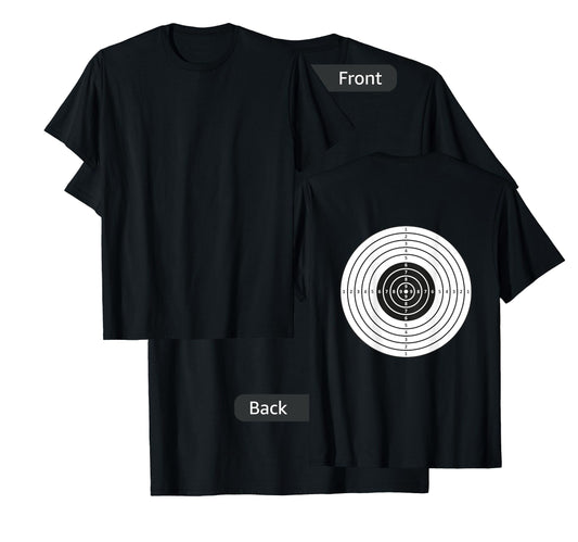 (Target on BACK, front is blank) Target on My Back T-Shirt