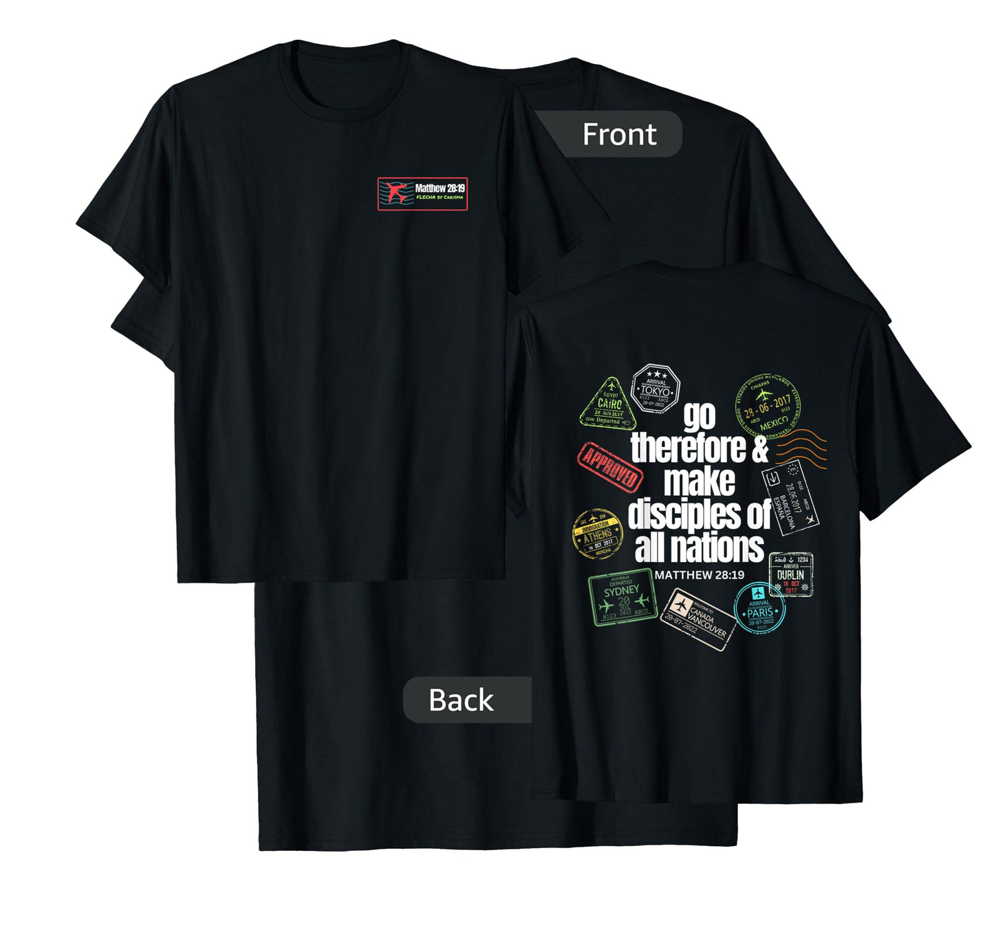 GREAT COMMISSION (front logo) T-Shirt