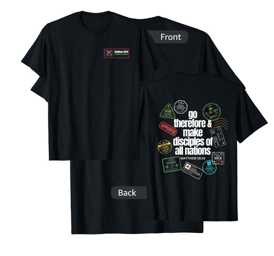 GREAT COMMISSION (front logo) T-Shirt