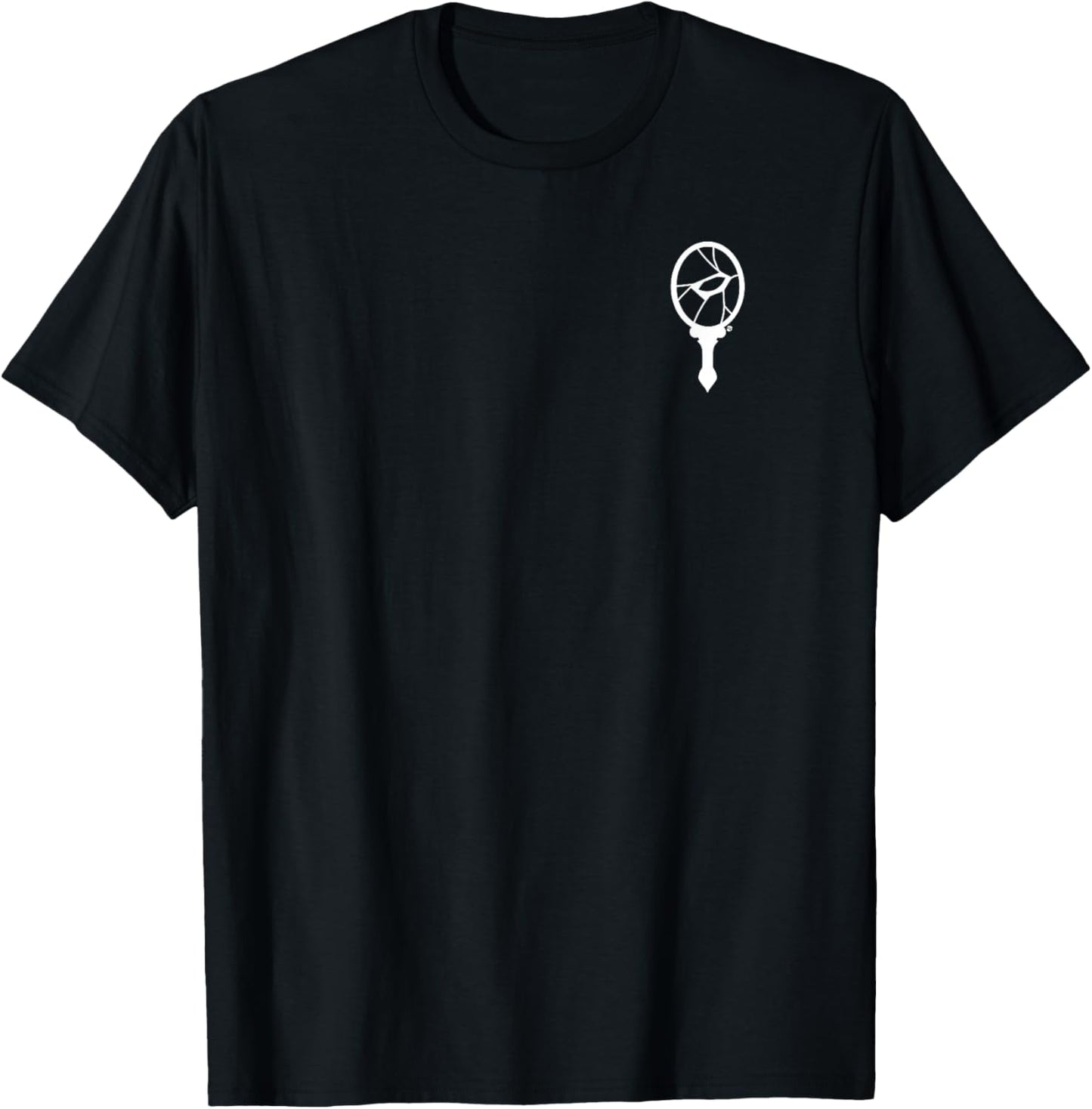 WoD Vampire: The Masquerade Malkavian Icon White T-Shirt - T-Shirt | Black