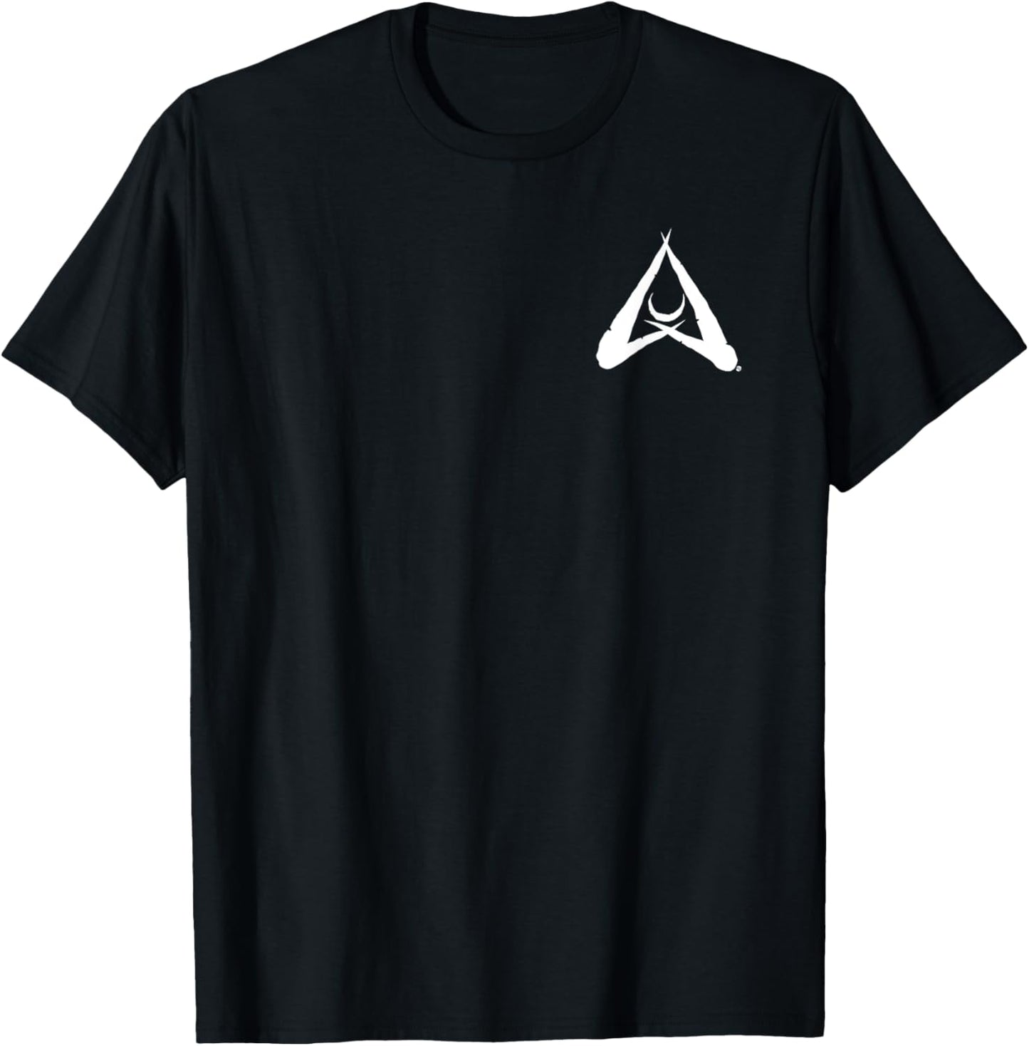 WoD Werewolf Galestalkers Icon White T-Shirt - T-Shirt | Black