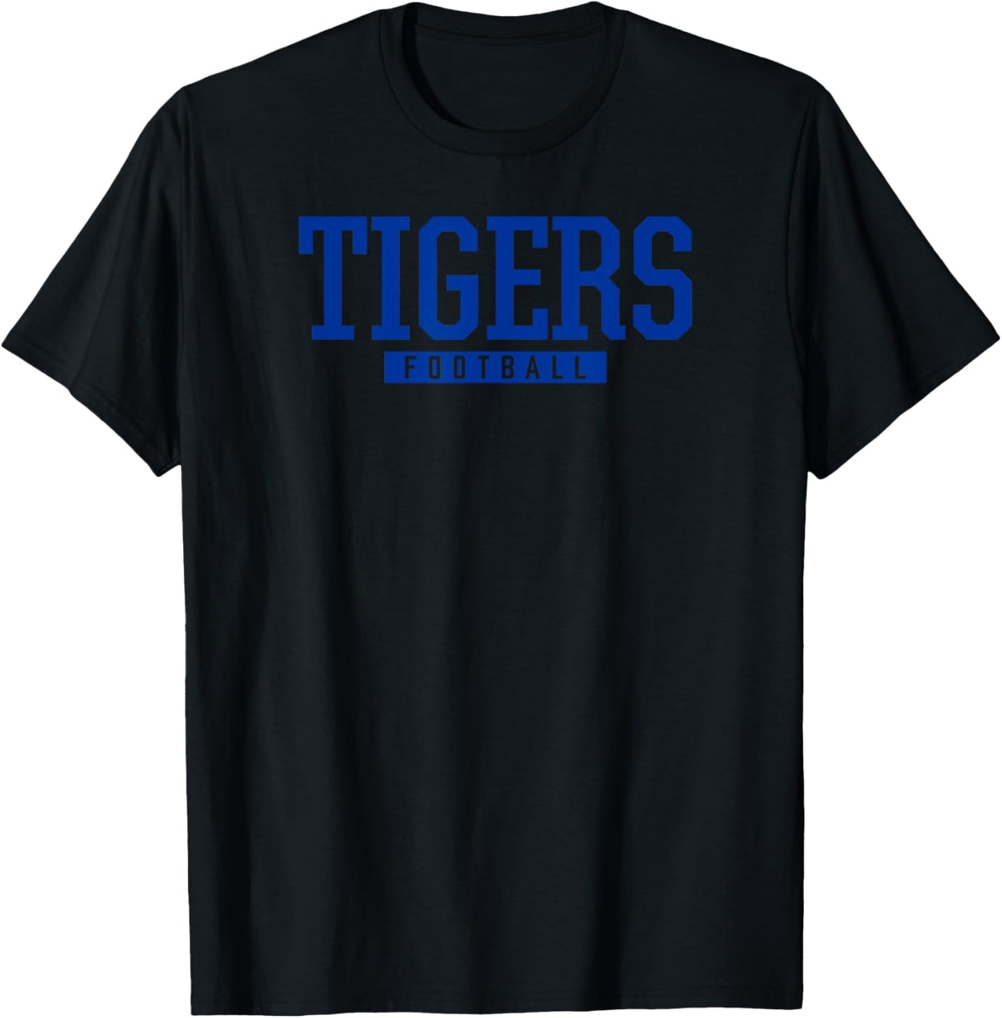 Tidehaven Tigers Football HS T-Shirt - T-Shirt | Black