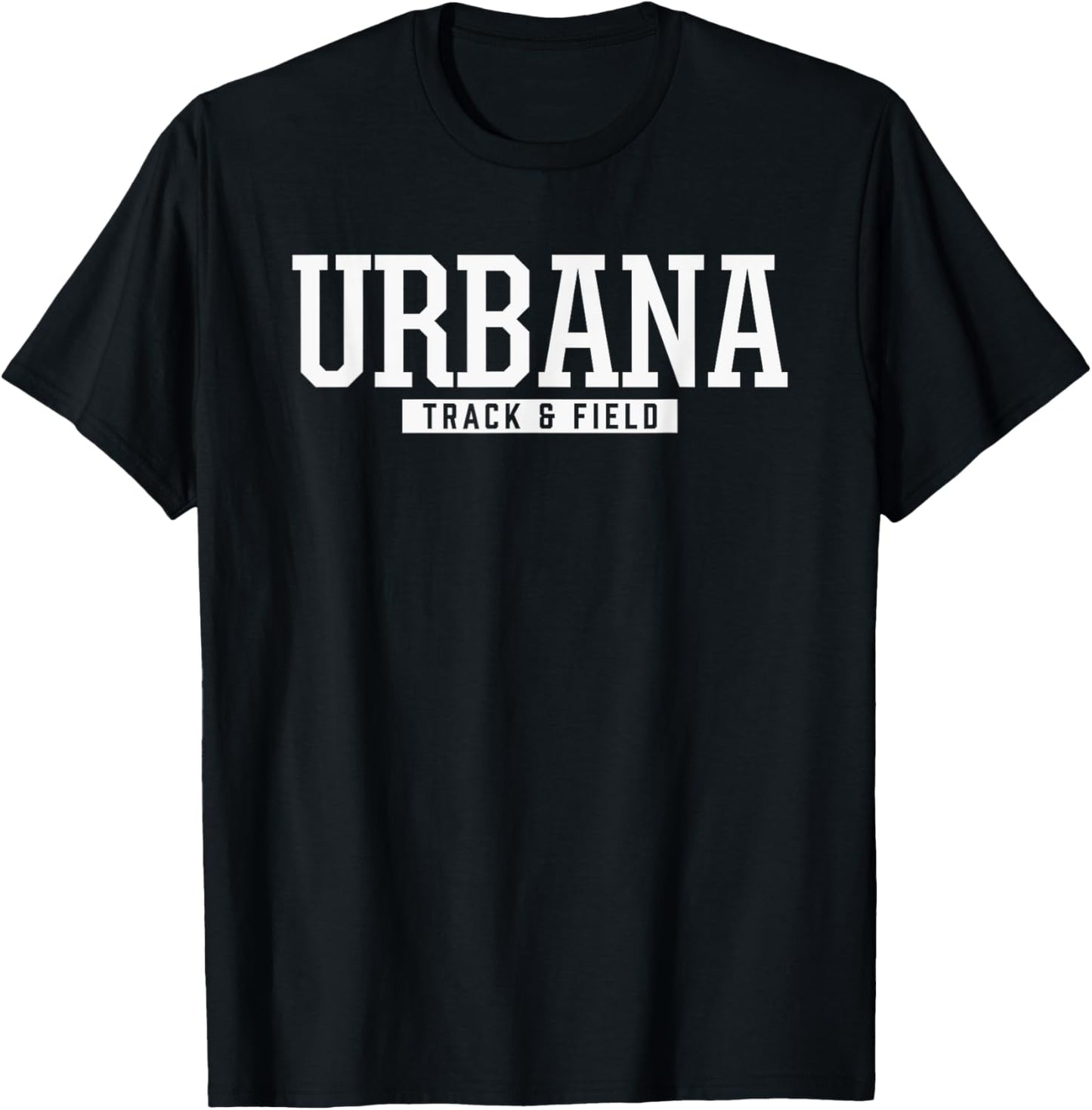 Urbana High School Track & Field T-Shirt - T-Shirt | Black