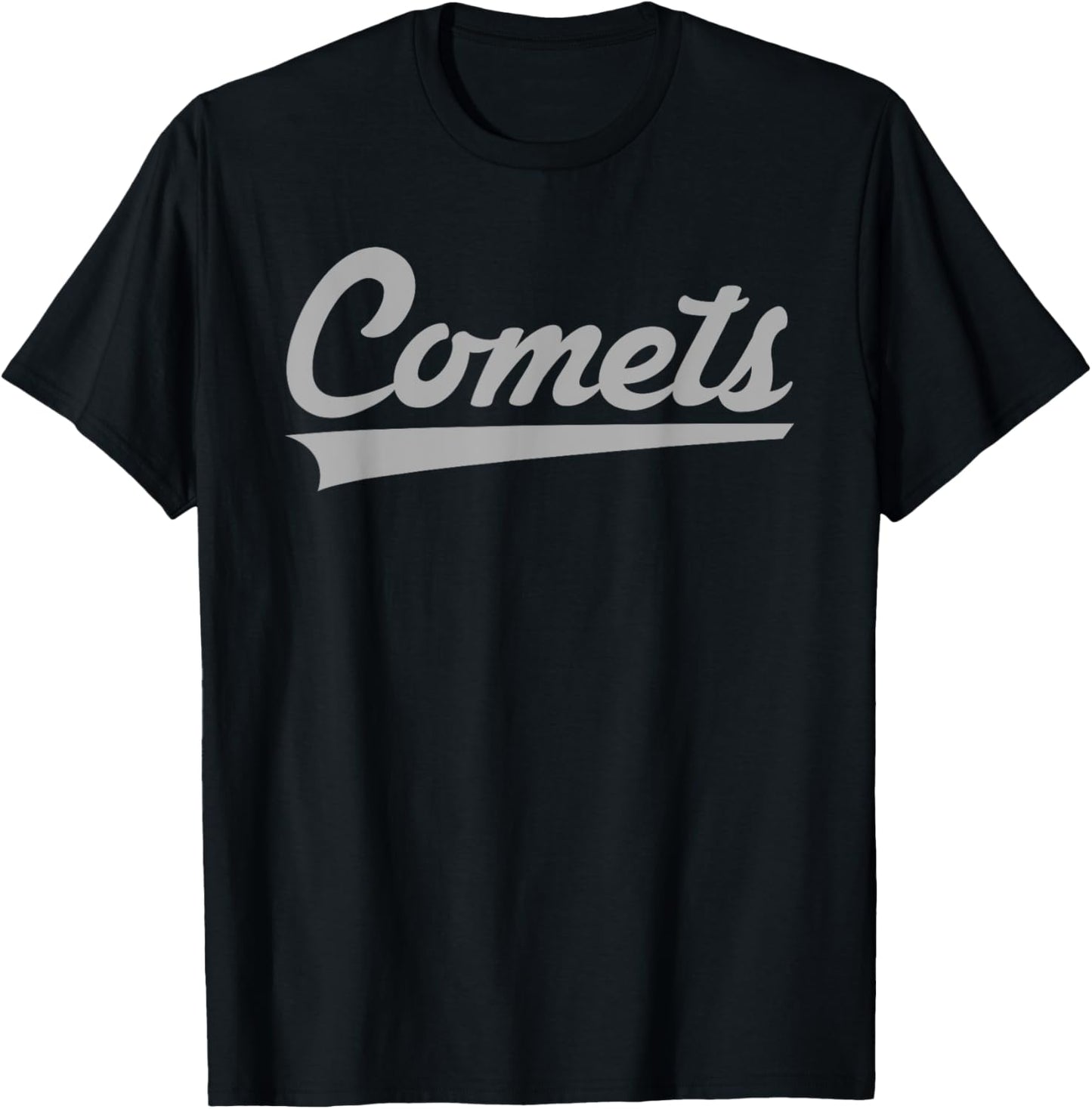 Carthage Comets Vintage Swoosh T-Shirt - T-Shirt | Black