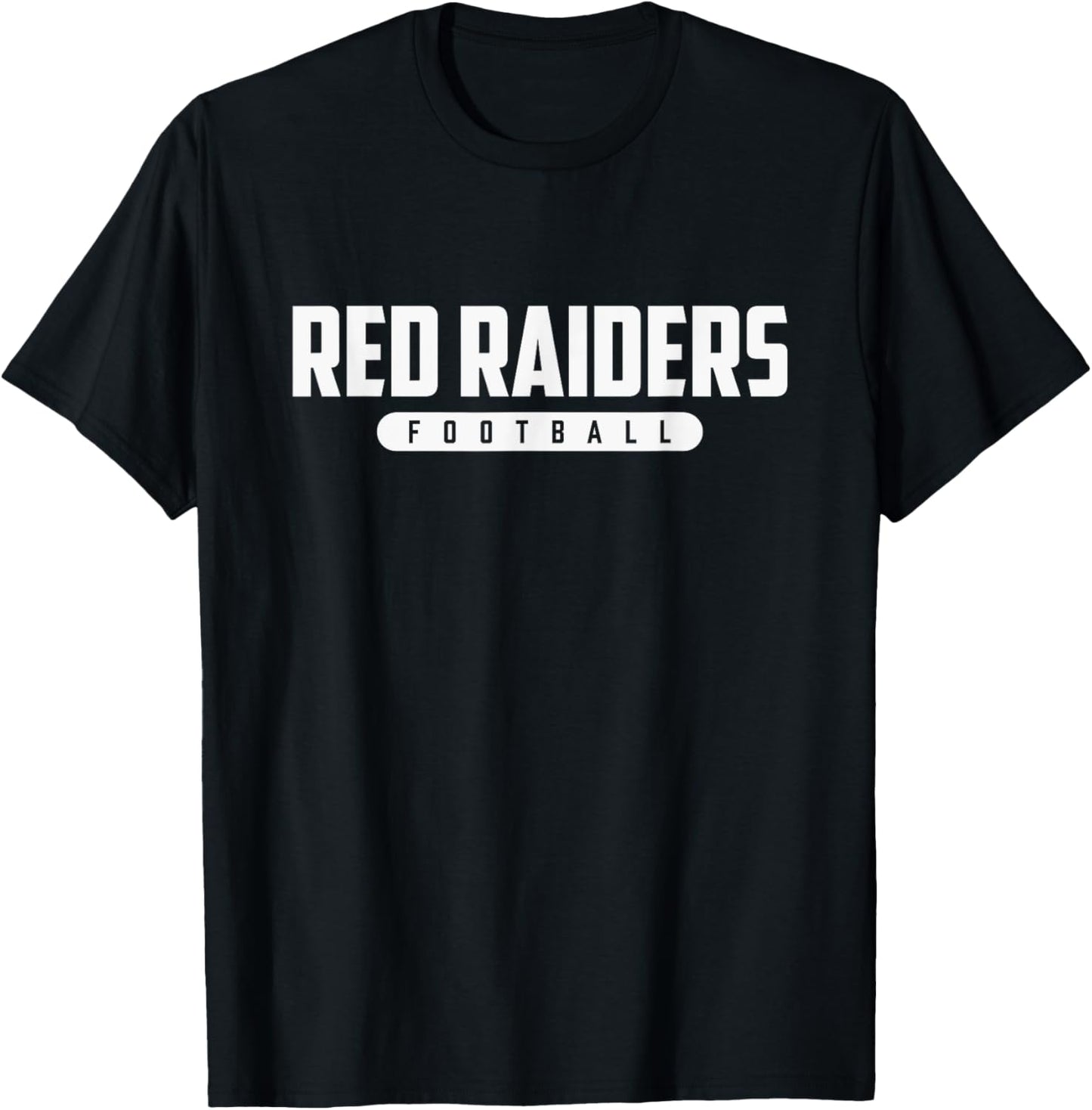 Greenville Red Raiders Football T-Shirt - T-Shirt | Black