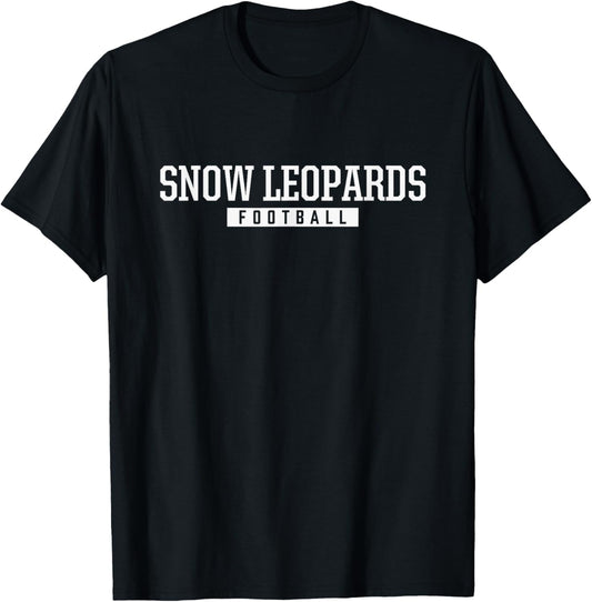Arnold Snow Leopards Football HS T-Shirt - T-Shirt | Black