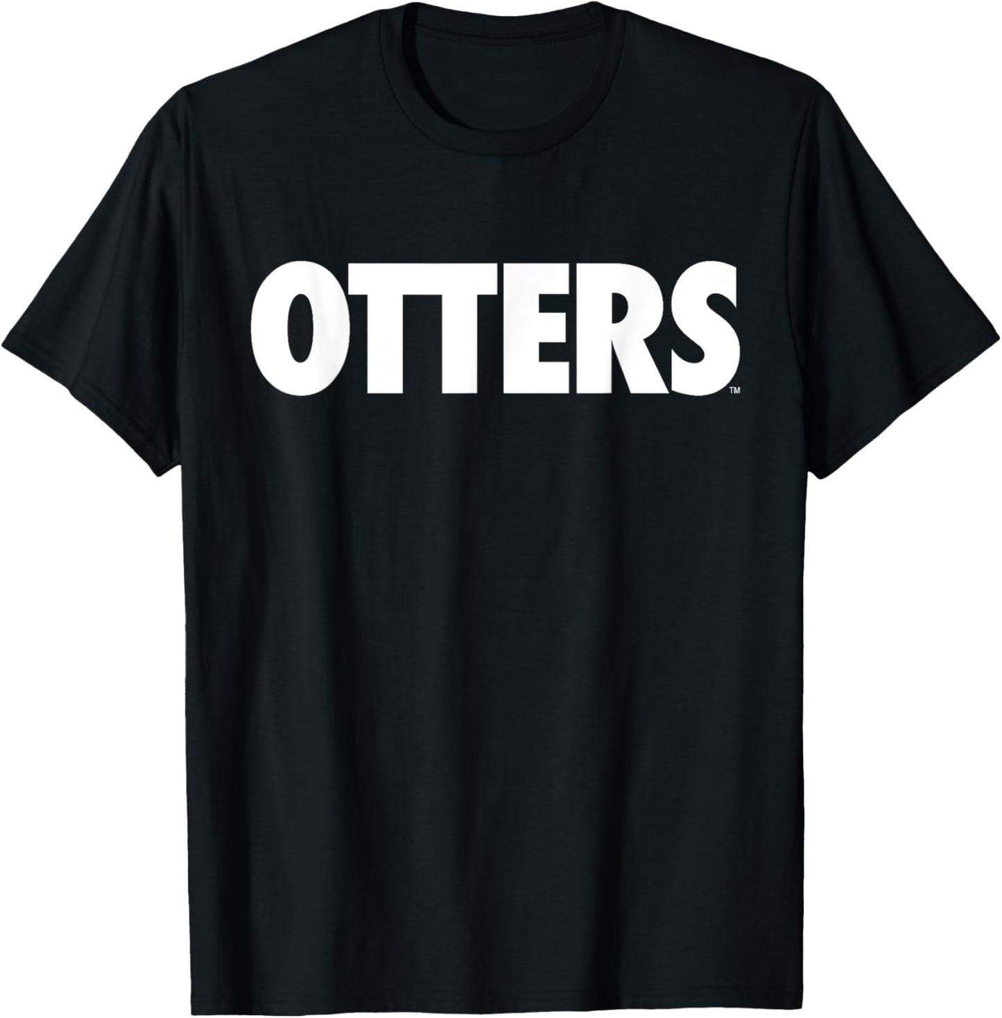 Cal State Monterey Bay Otters Type Logo T-Shirt - T-Shirt | Black