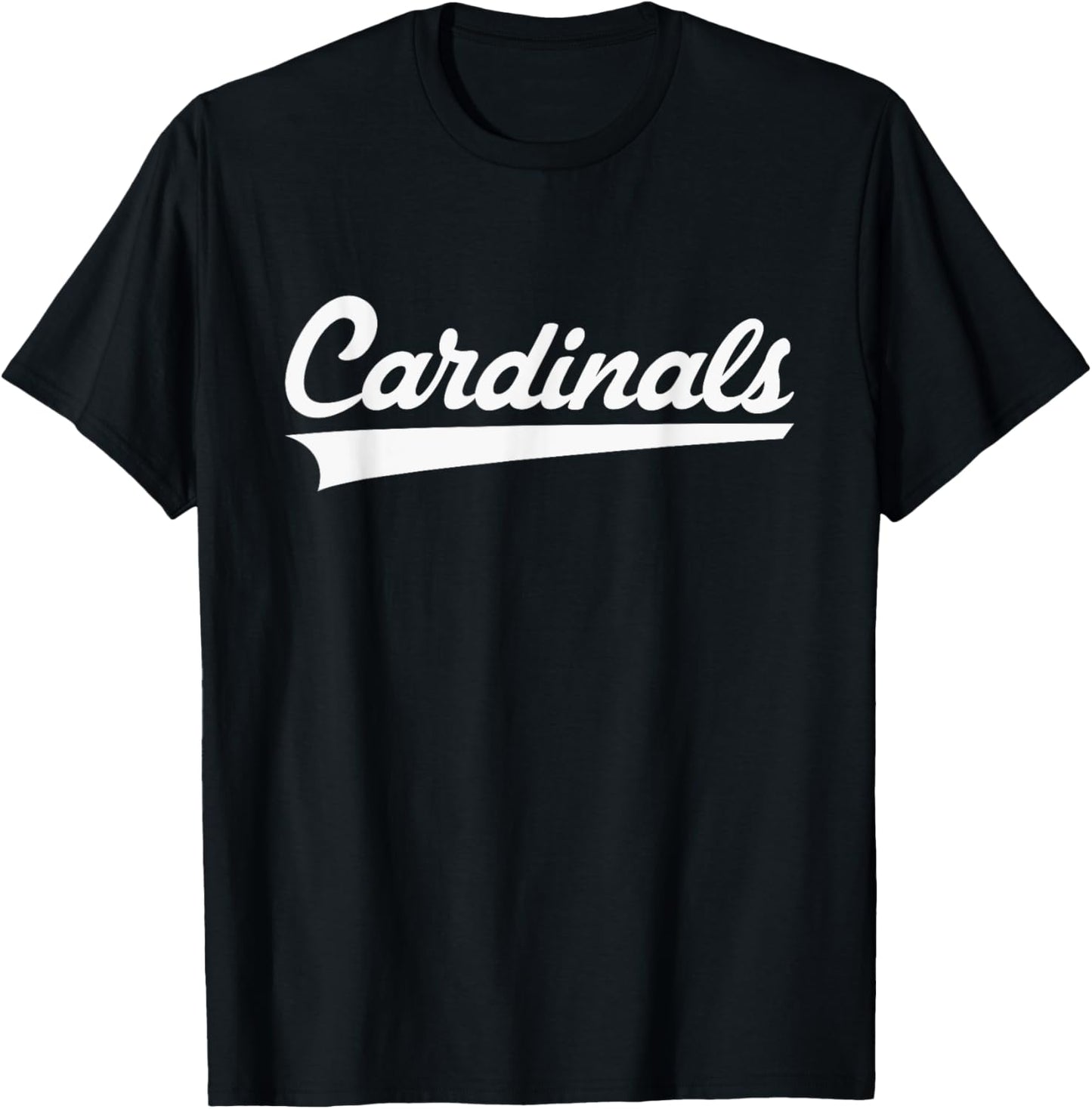 Highland Cardinals Vintage Swoosh T-Shirt - T-Shirt | Black