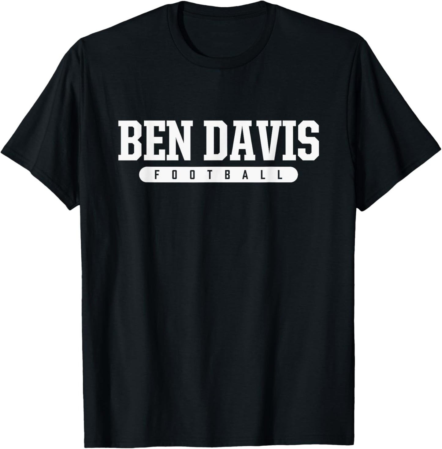 Ben Davis High School Football T-Shirt - T-Shirt | Black