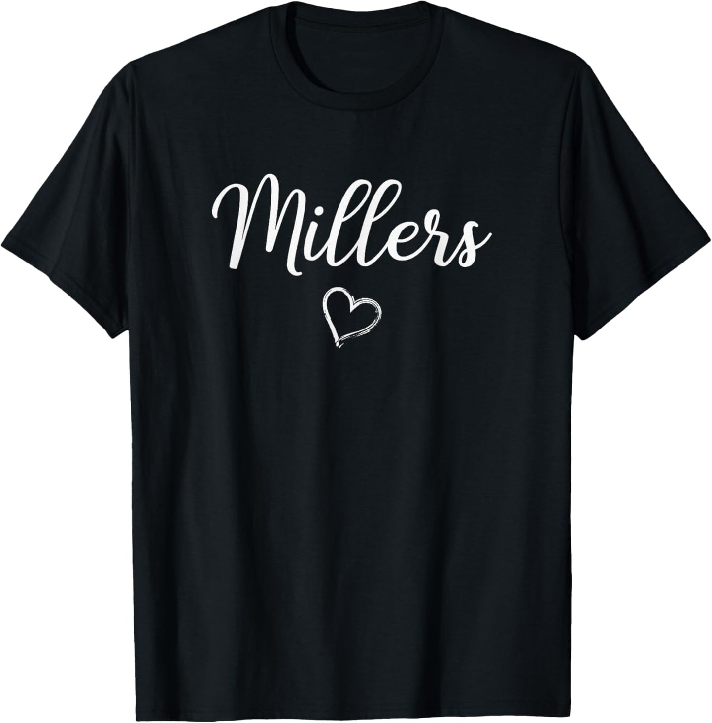 Yukon Millers Above Small Heart T-Shirt - T-Shirt | Black