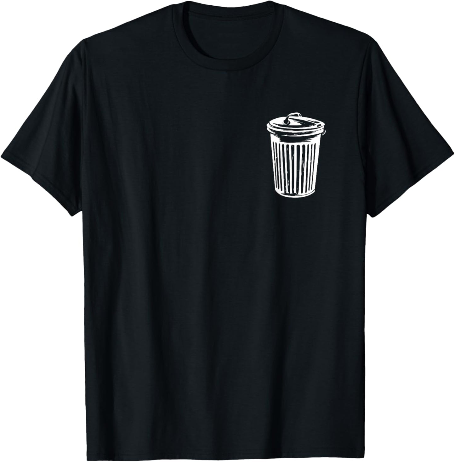 Trash Can Halloween Costume Garbage Can Trashcan Costume T-Shirt - T-Shirt | Black