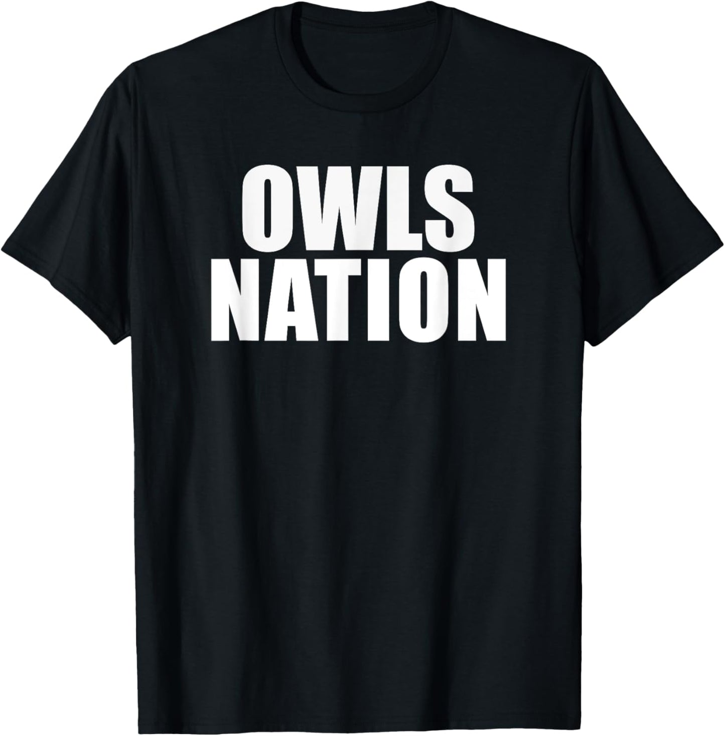 Joshua Owls Nation HS T-Shirt - T-Shirt | Black