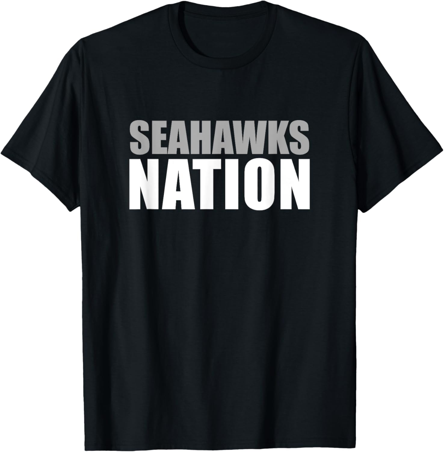 Peninsula Seahawks Nation HS T-Shirt - T-Shirt | Black