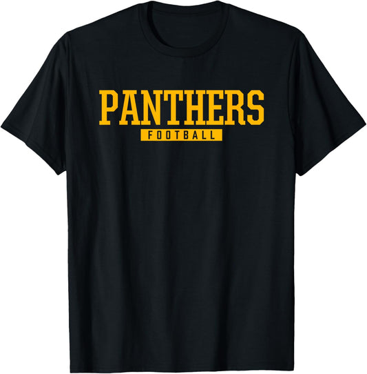Perry Panthers Football HS T-Shirt - T-Shirt | Black