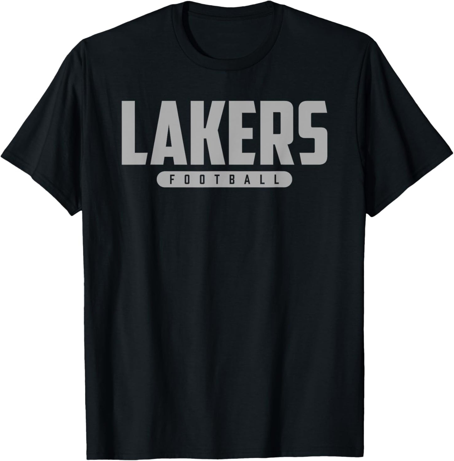 Spring Lake Lakers Football T-Shirt - T-Shirt | Black