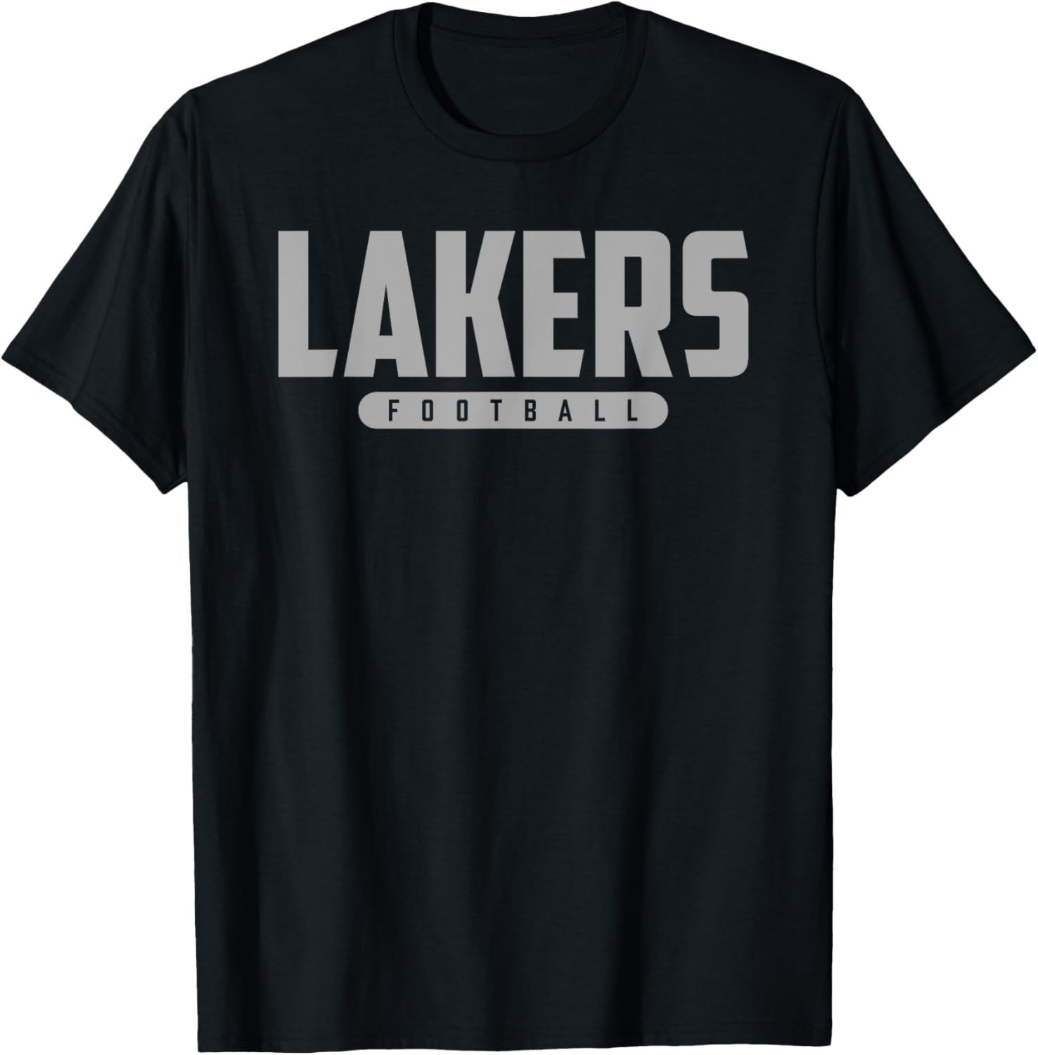 Spring Lake Lakers Football T-Shirt - T-Shirt | Black