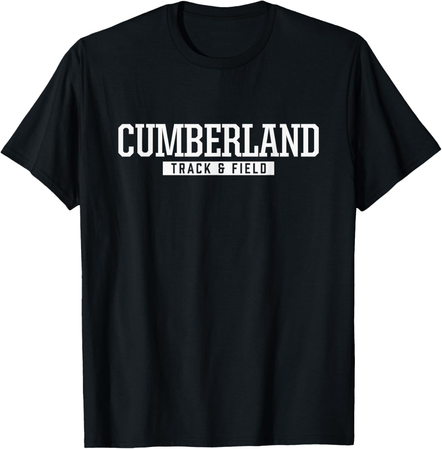 Cumberland High School Track & Field T-Shirt - T-Shirt | Black
