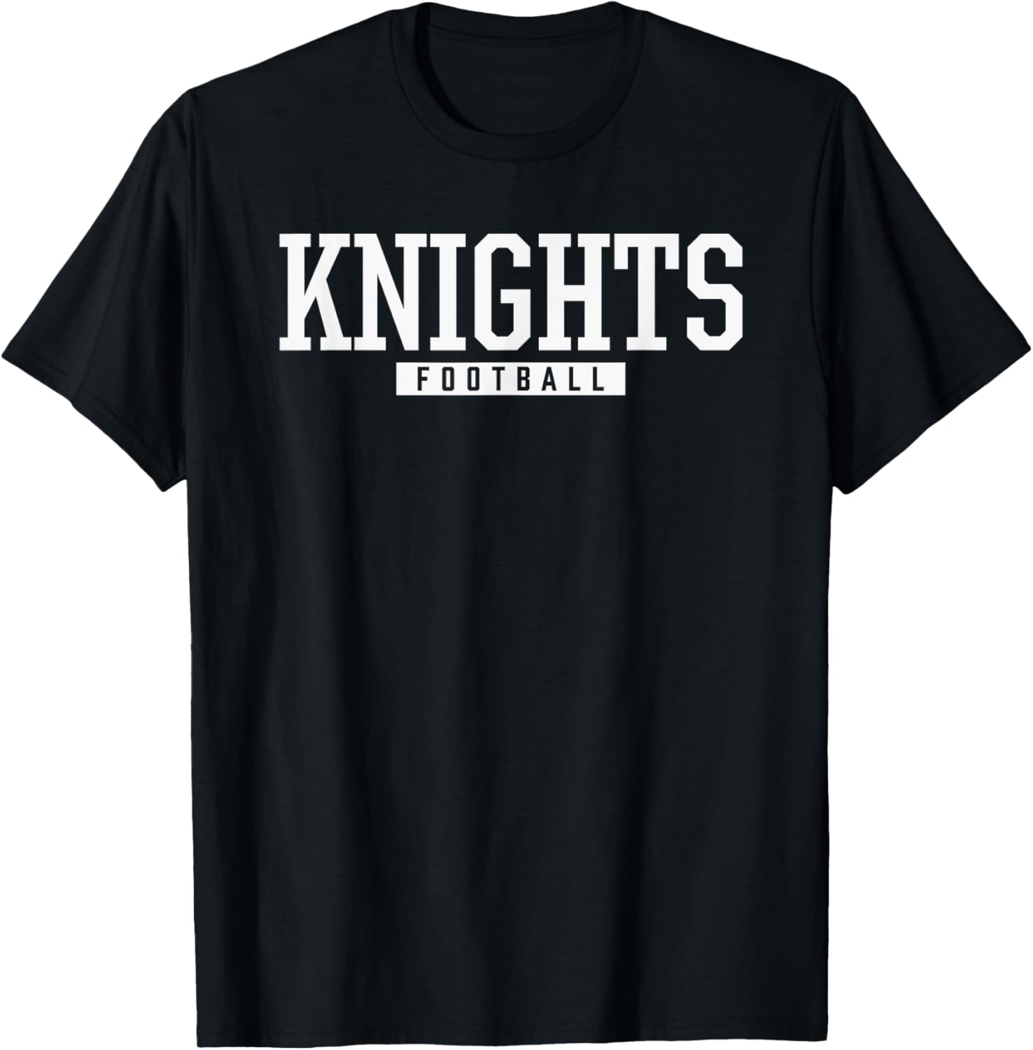 Franklin Knights Football HS T-Shirt - T-Shirt | Black