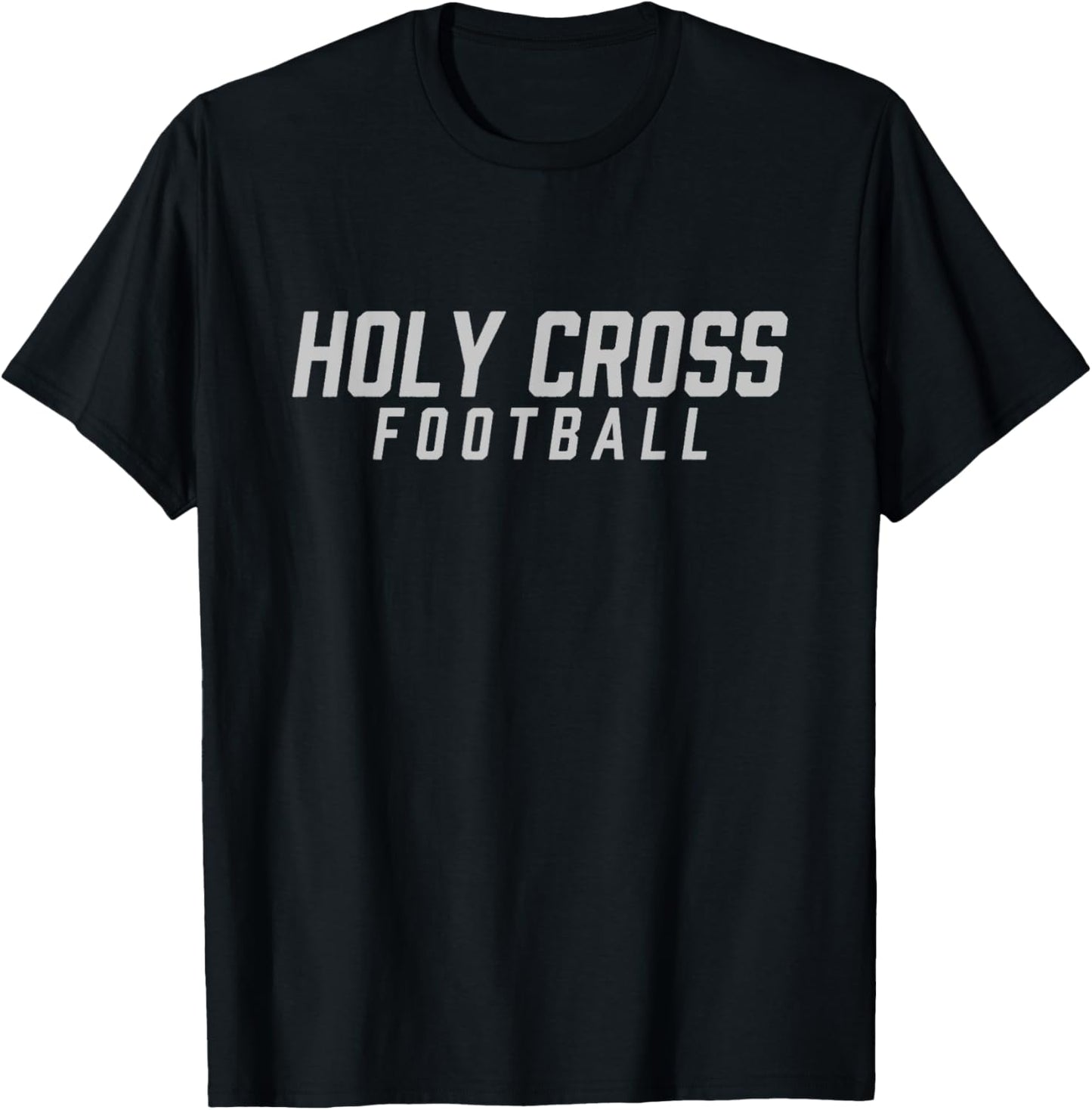 Holy Cross High School Football Team T-Shirt - T-Shirt | Black