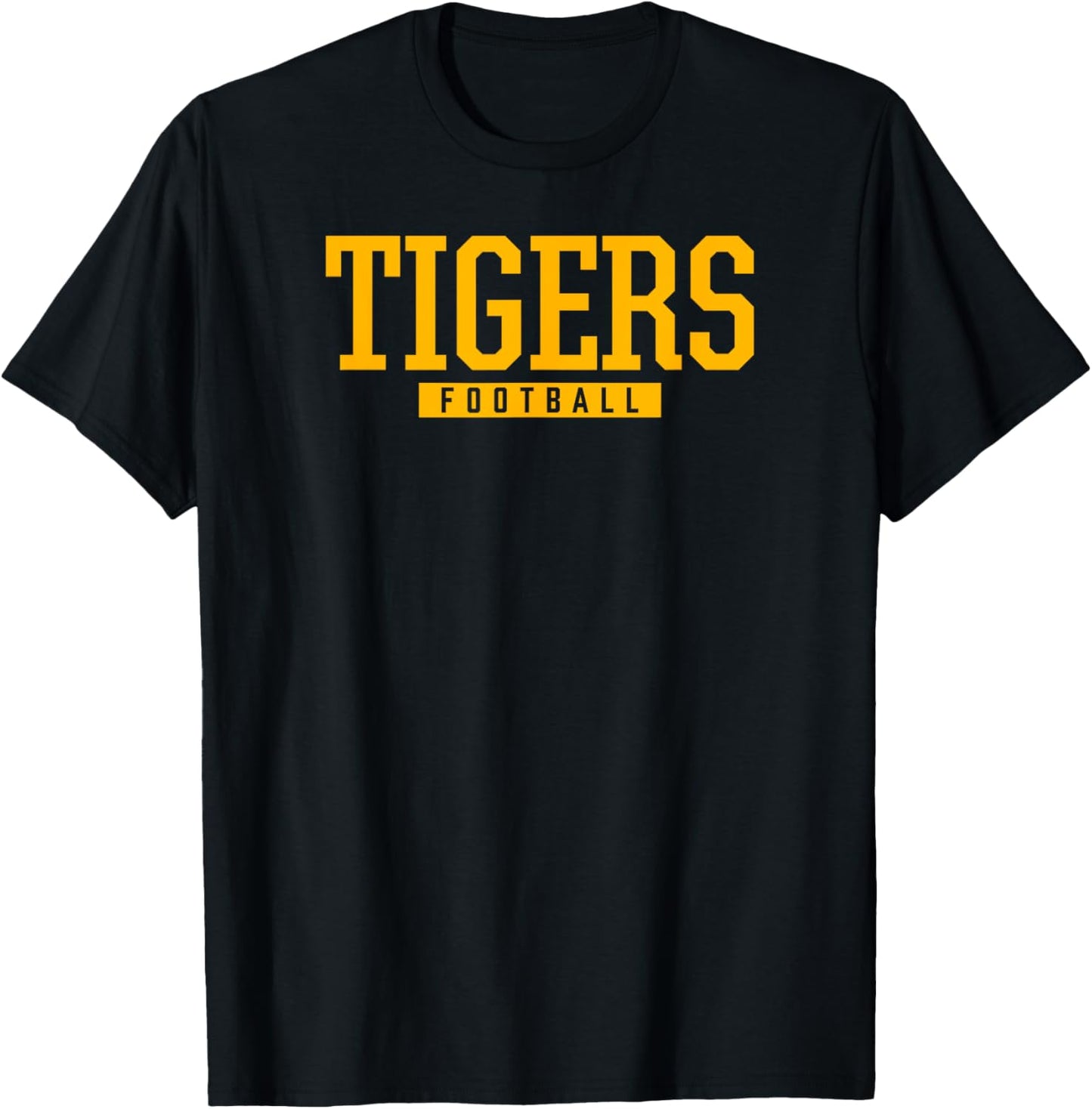 Thibodaux Tigers Football HS T-Shirt - T-Shirt | Black