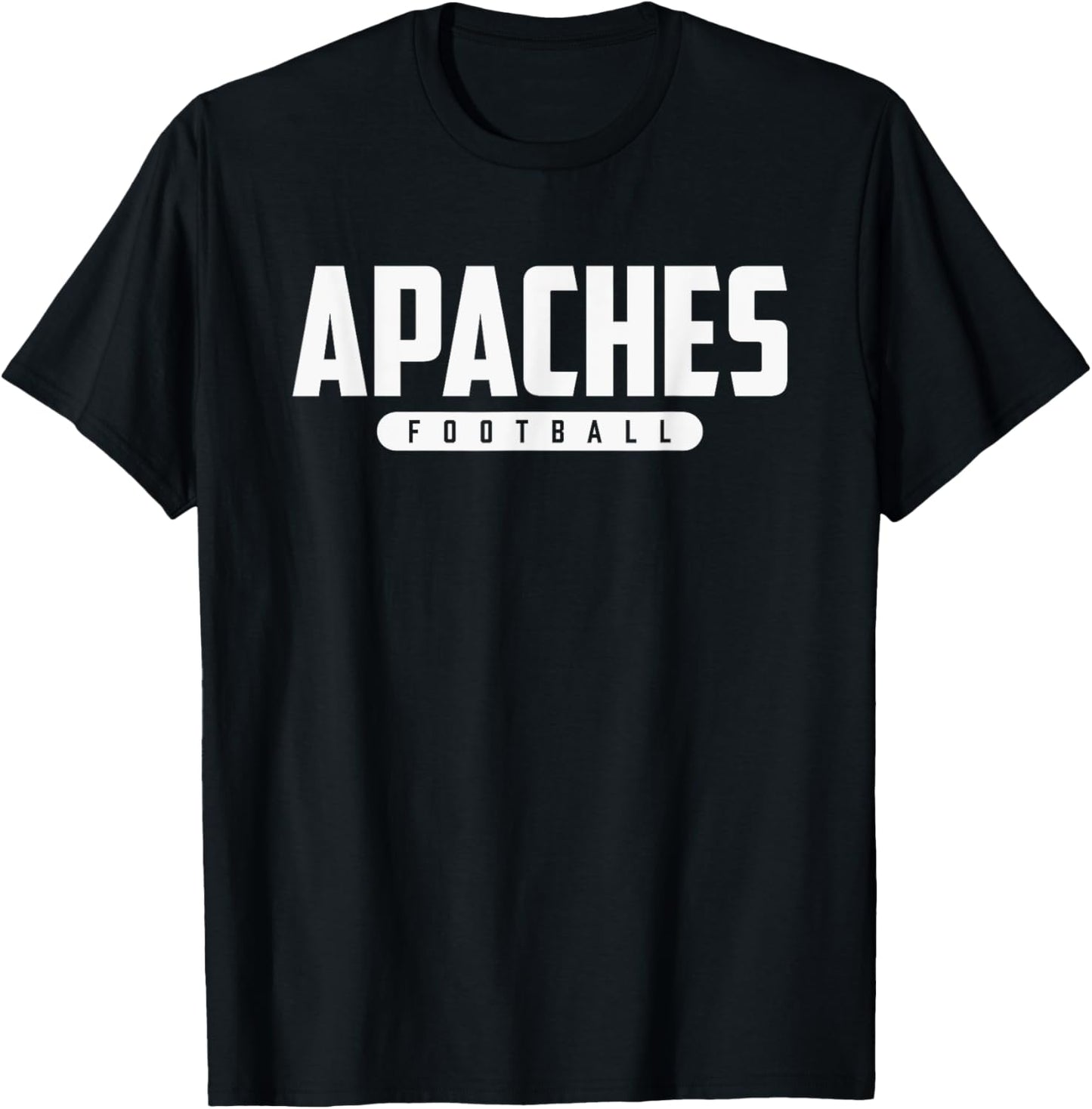 Centennial Apaches Football T-Shirt - T-Shirt | Black