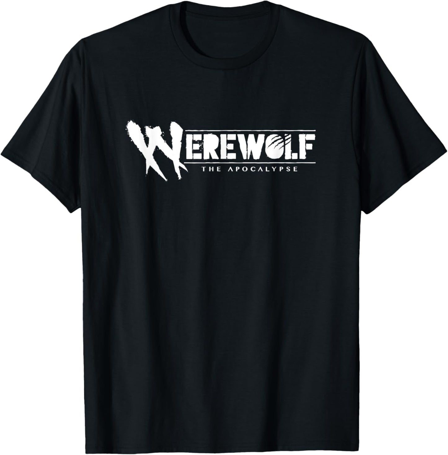 World of Darkness WoD Werewolf The Apocalypse Logo - -Adults/Kids, Black, Small, Short Sleeve T-Shirt - T-Shirt | Black