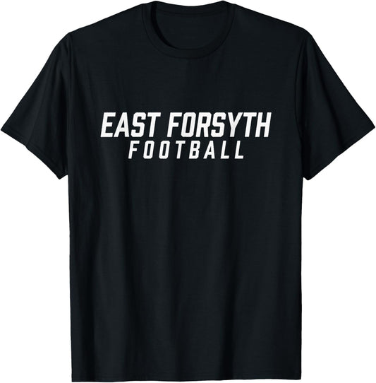 East Forsyth High School Football Team T-Shirt - T-Shirt | Black
