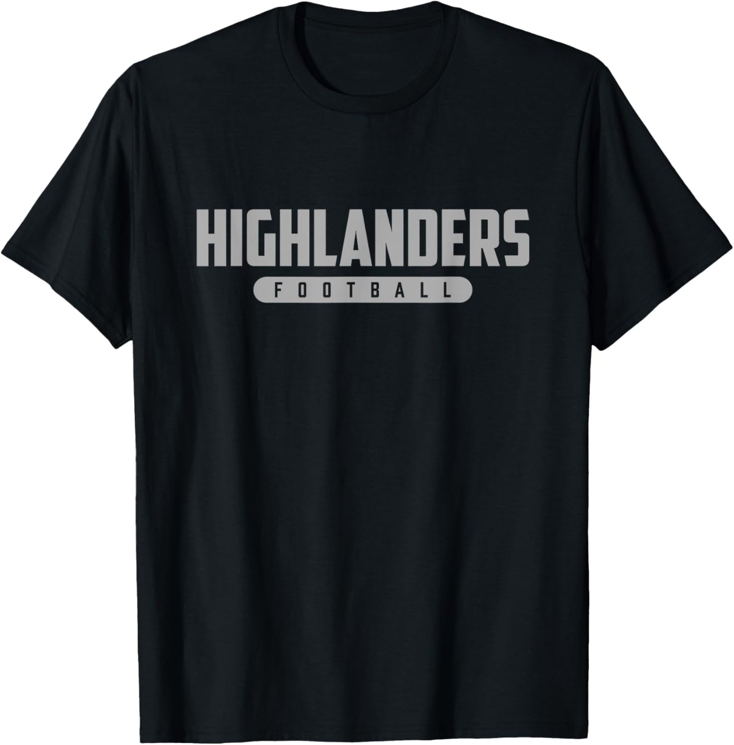 Peabody Highlanders Football T-Shirt - T-Shirt | Black