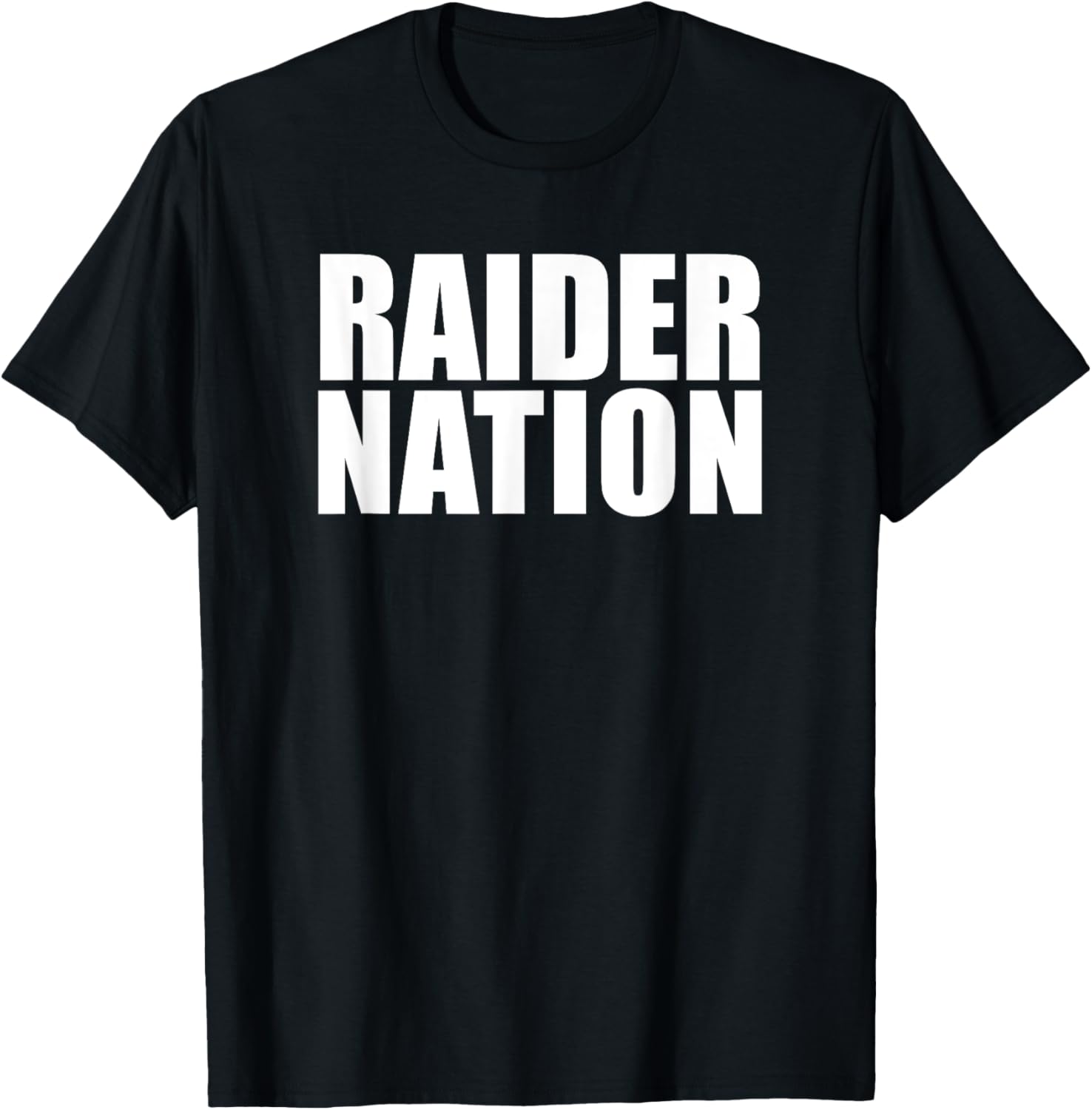 Raiders Richmond Nation T-Shirt - T-Shirt | Black