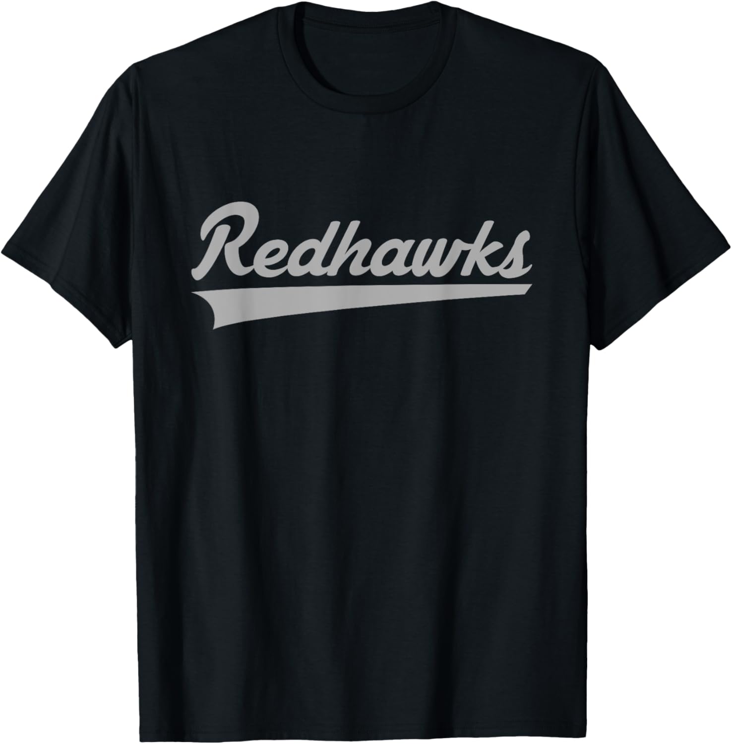 Bountiful Redhawks Vintage Swoosh T-Shirt - T-Shirt | Black