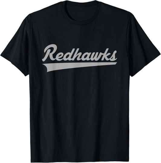 Bountiful Redhawks Vintage Swoosh T-Shirt - T-Shirt | Black
