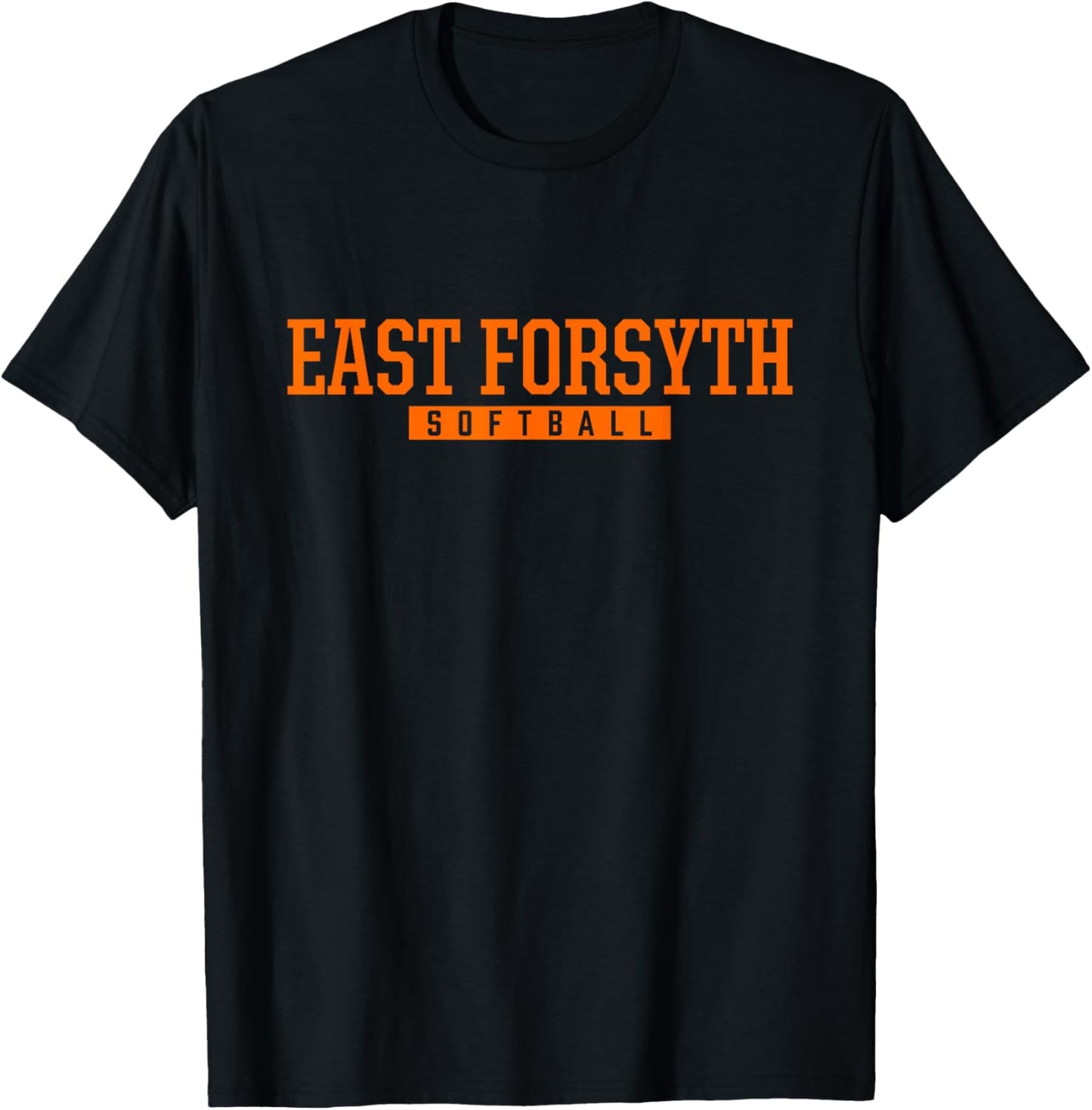 East Forsyth High School Softball T-Shirt - T-Shirt | Black