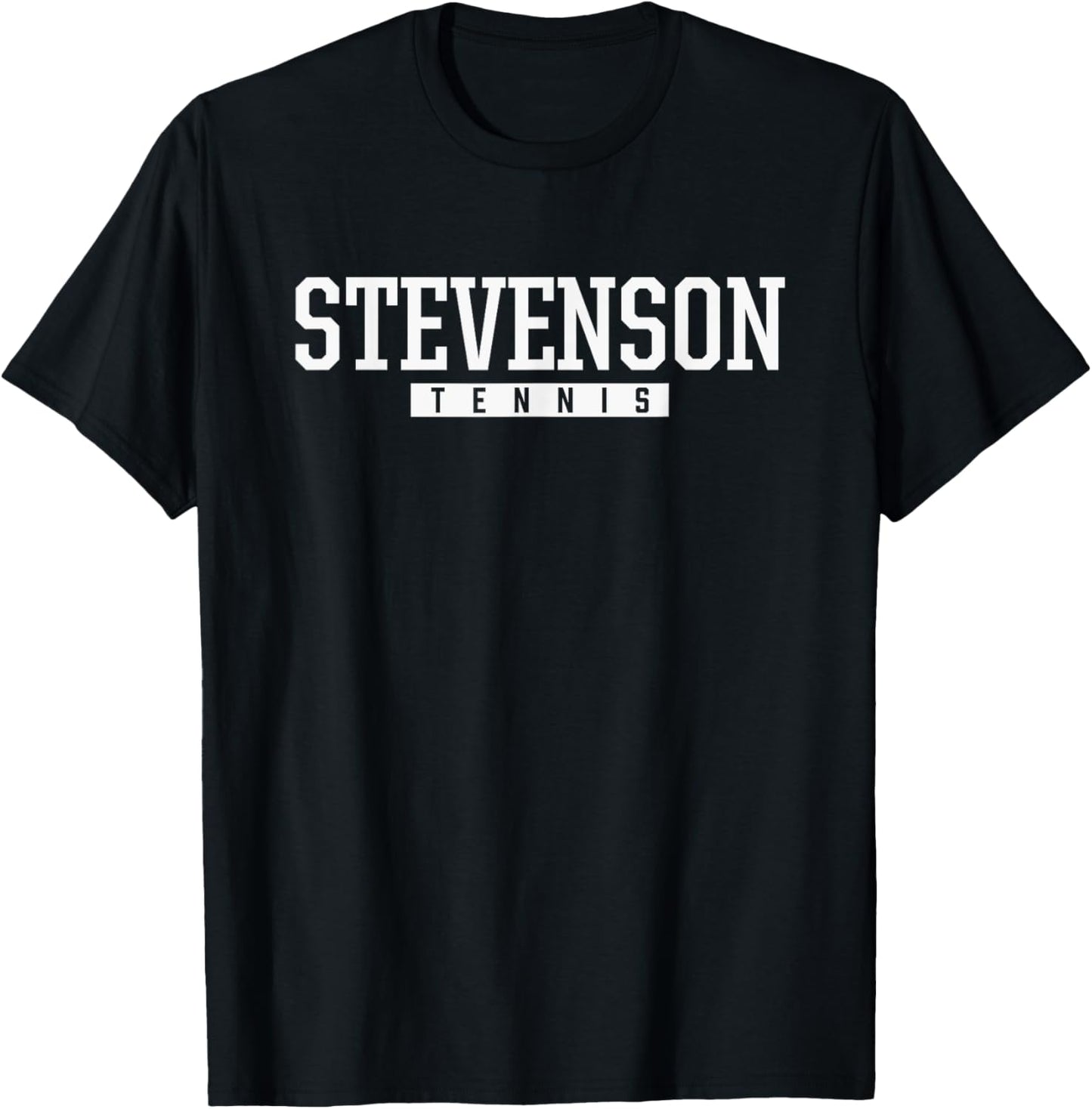 Stevenson High School Tennis T-Shirt - T-Shirt | Black