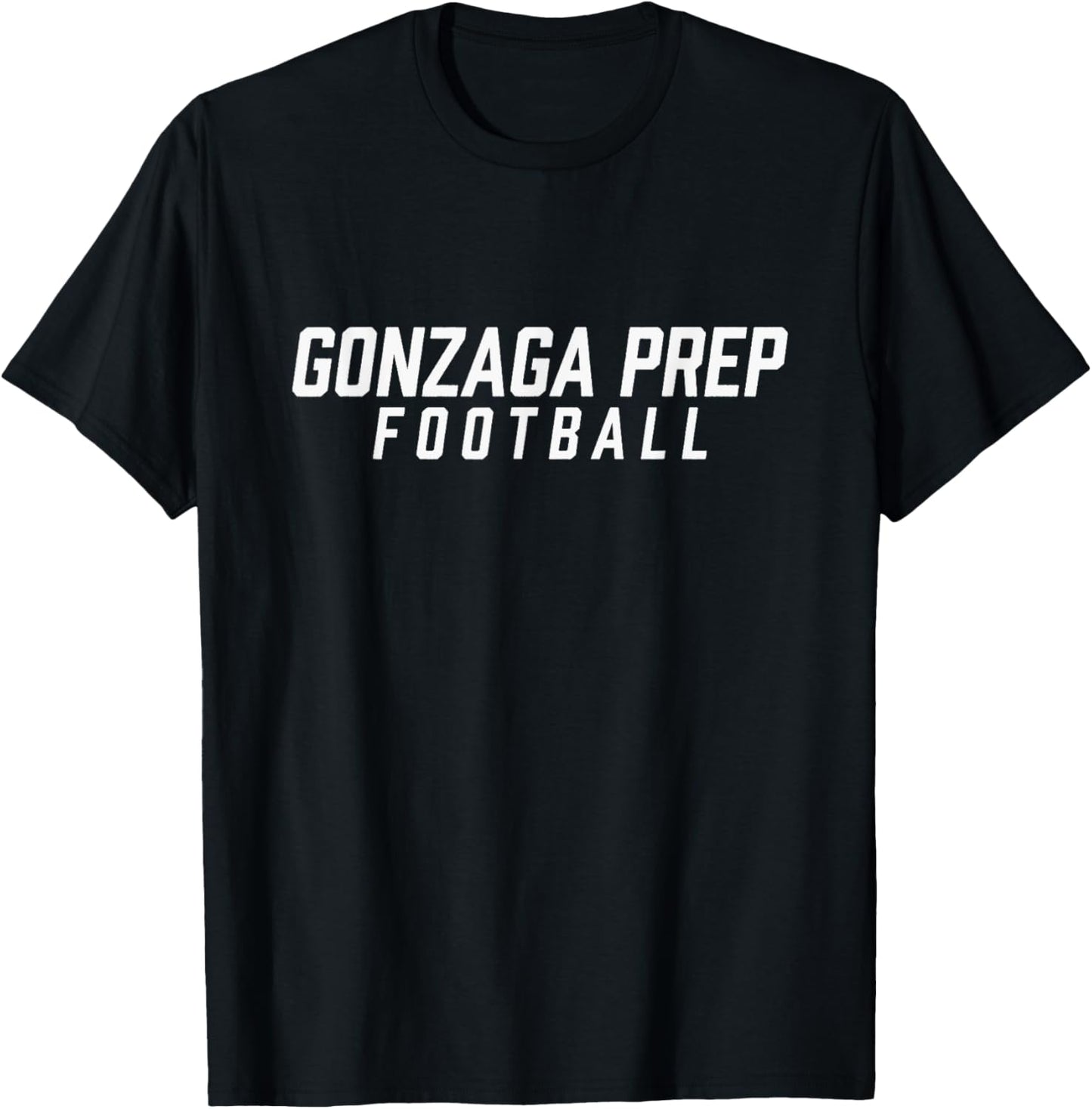 Gonzaga Prep School Football Team T-Shirt - T-Shirt | Black