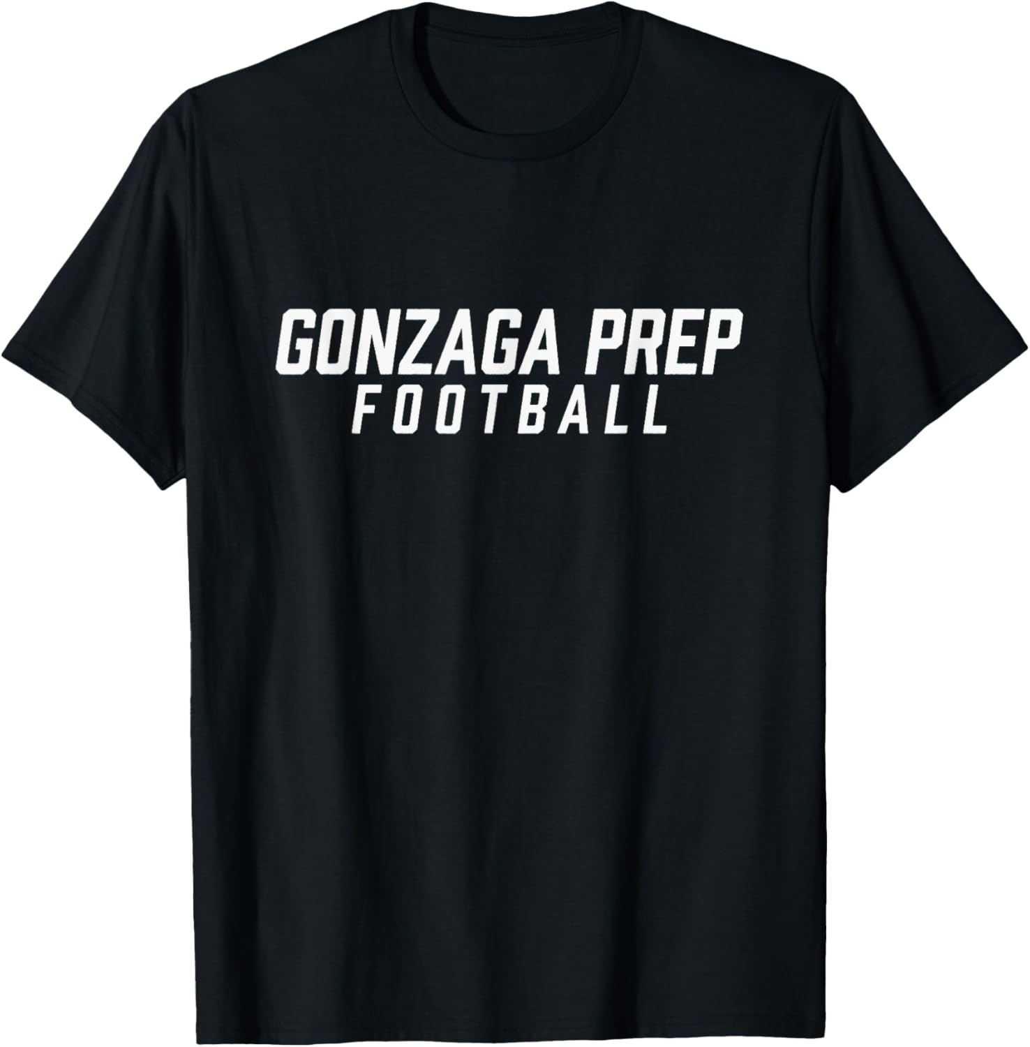 Gonzaga Prep School Football Team T-Shirt - T-Shirt | Black