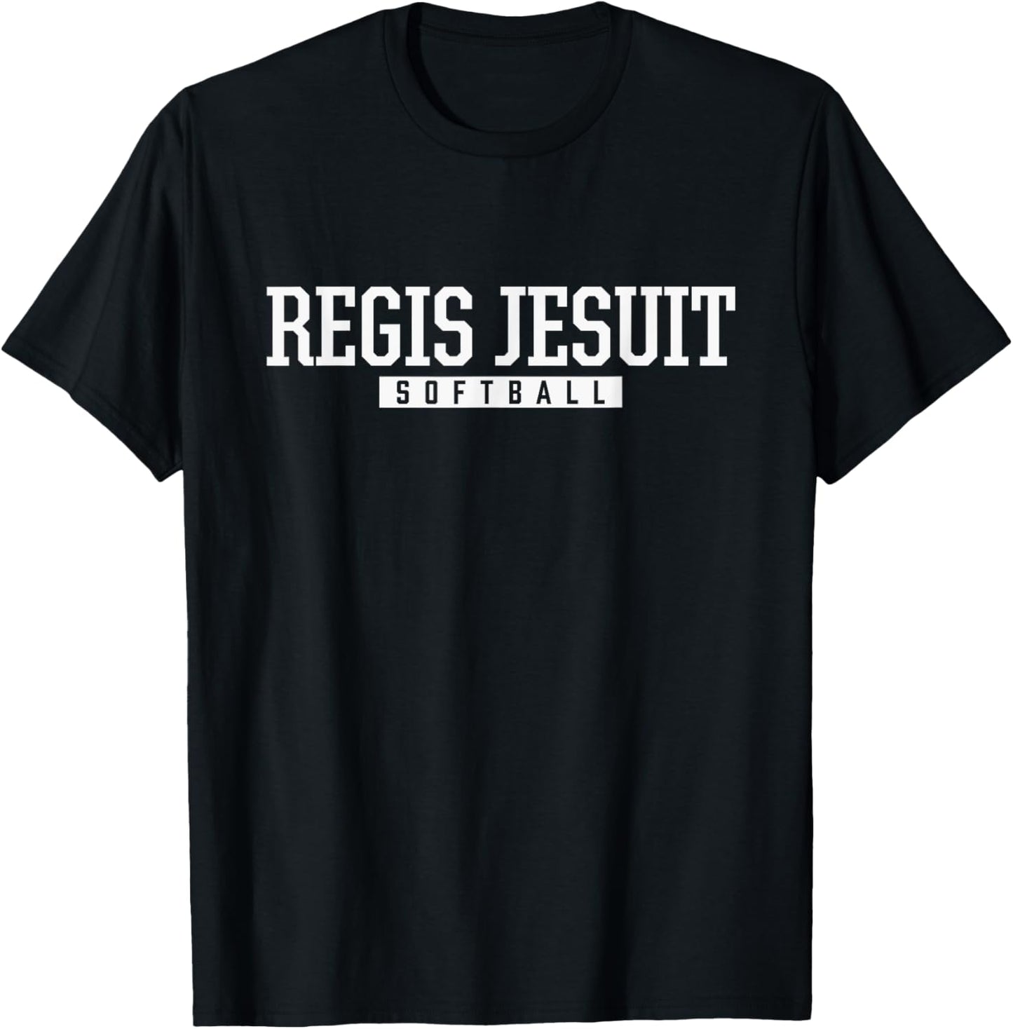 Regis Jesuit High School Softball T-Shirt - T-Shirt | Black