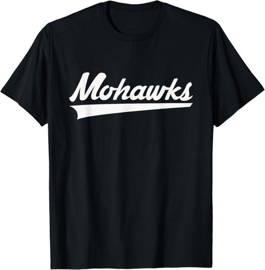 Madison Mohawks Vintage Swoosh T-Shirt - T-Shirt | Black