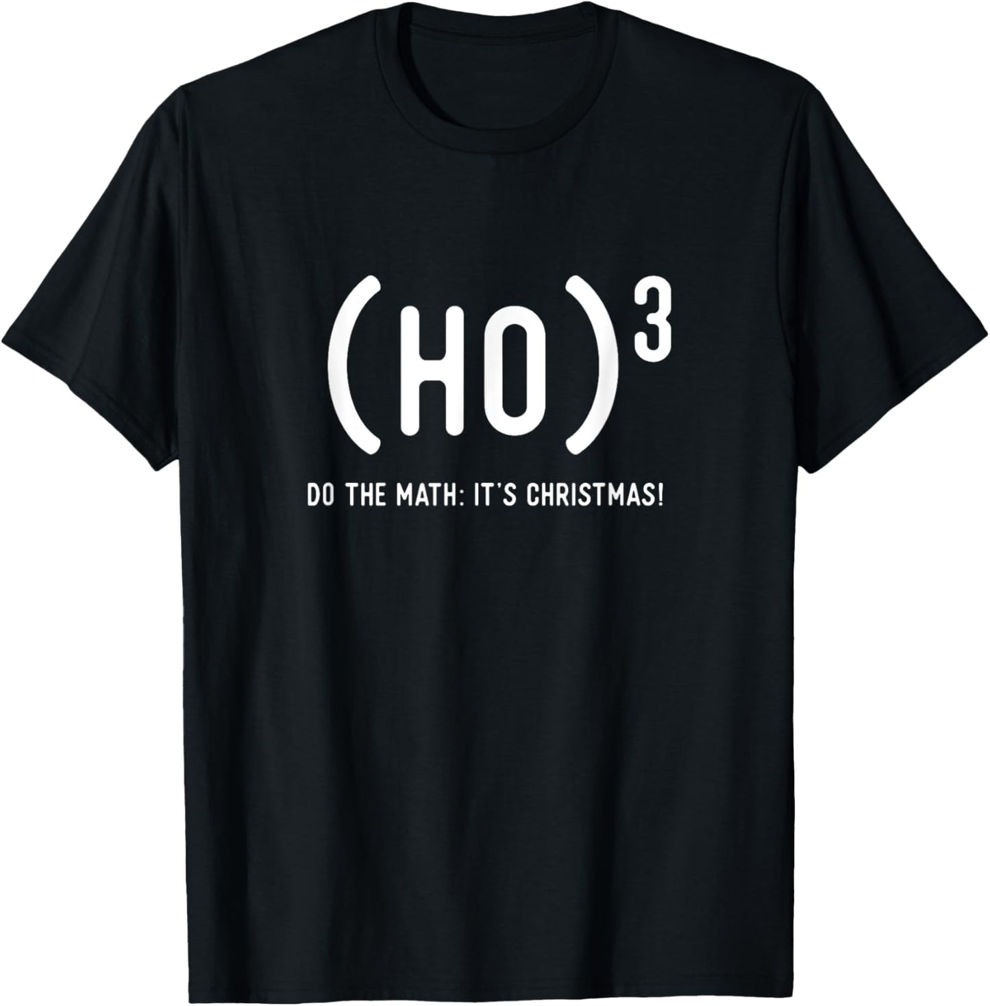 Ho Xmas Christmas Squad Party T-Shirt - T-Shirt | Black