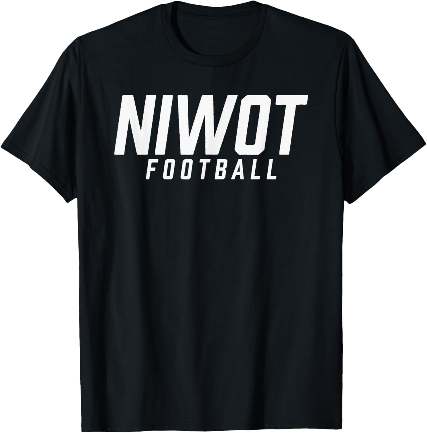 Niwot High School Football Team T-Shirt - T-Shirt | Black