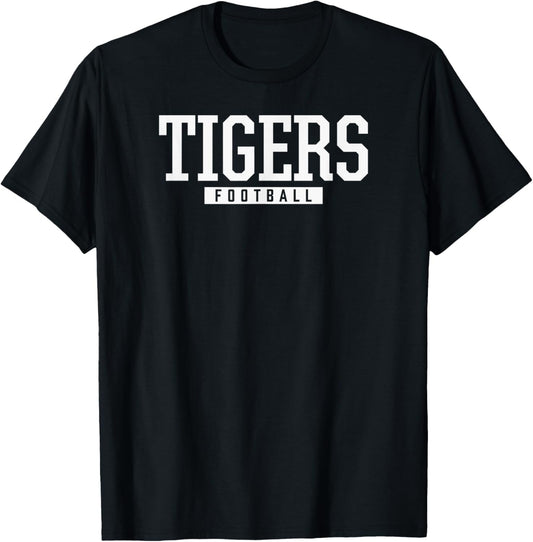 Waverly Central Tigers Football HS T-Shirt - T-Shirt | Black