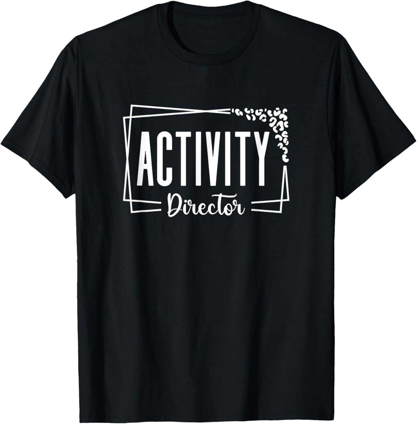 Activity Director Assistant Squad Professionals Week T-Shirt - T-Shirt | Black