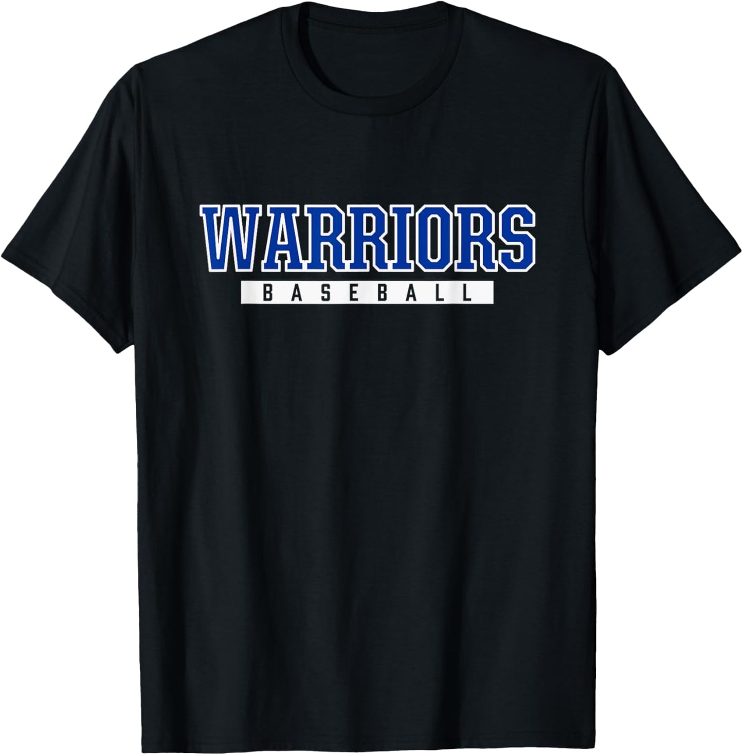 Oconee County Warriors Baseball T-Shirt - T-Shirt | Black