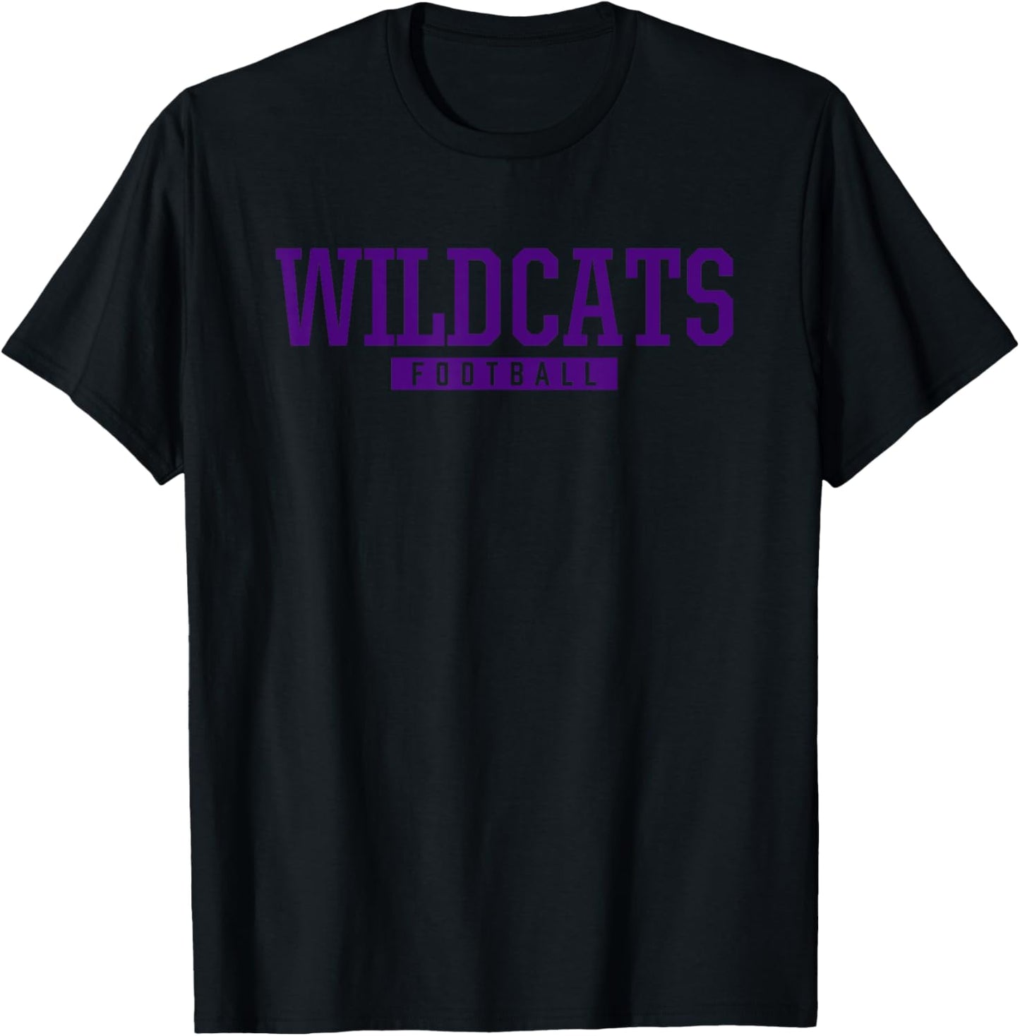 West Ashley Wildcats Football HS T-Shirt - T-Shirt | Black