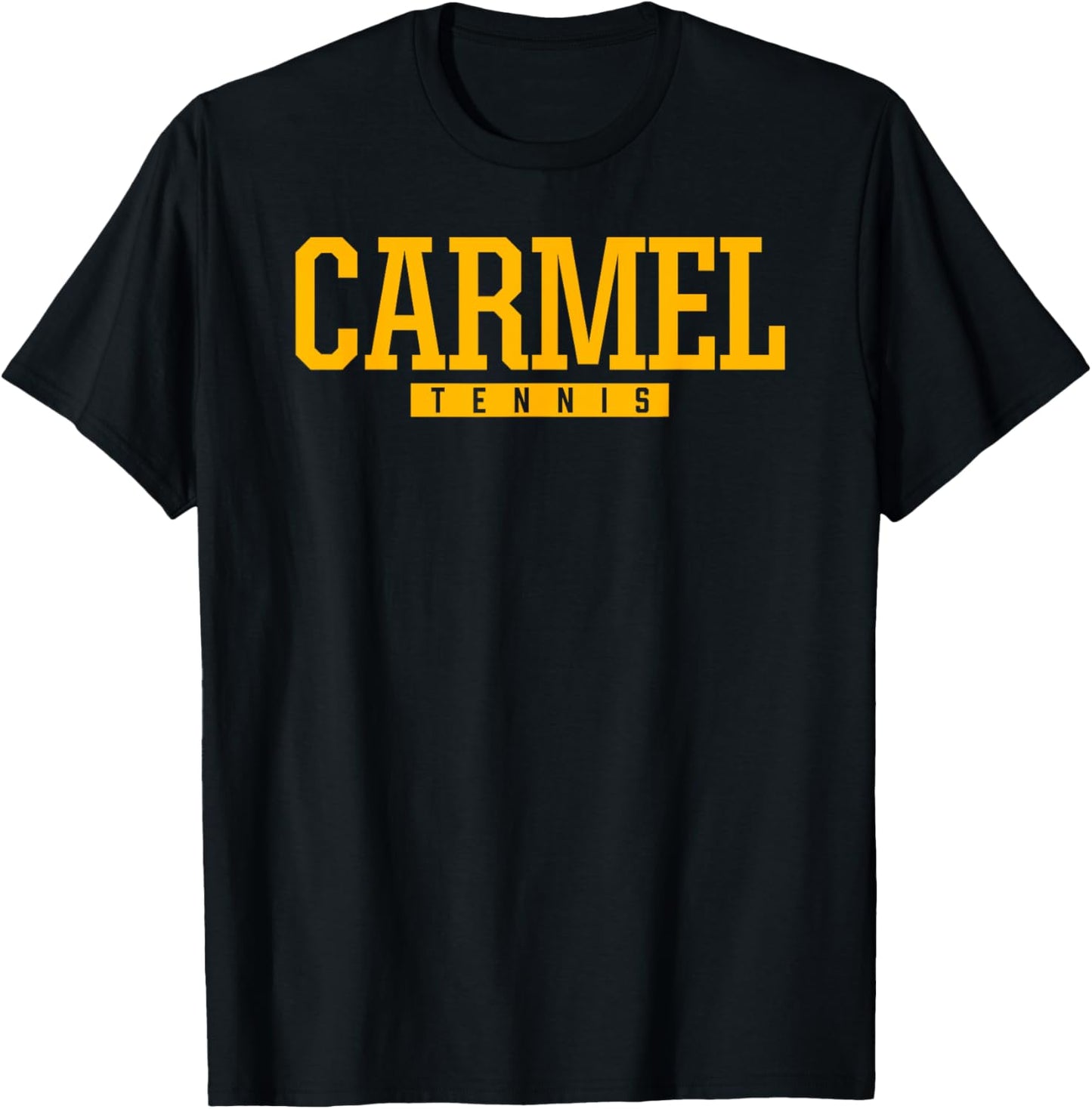 Carmel High School Tennis T-Shirt - T-Shirt | Black
